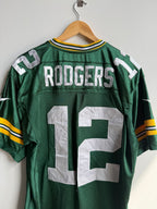 (L) Green Bay Packers Aaron Rodger’s Jersey