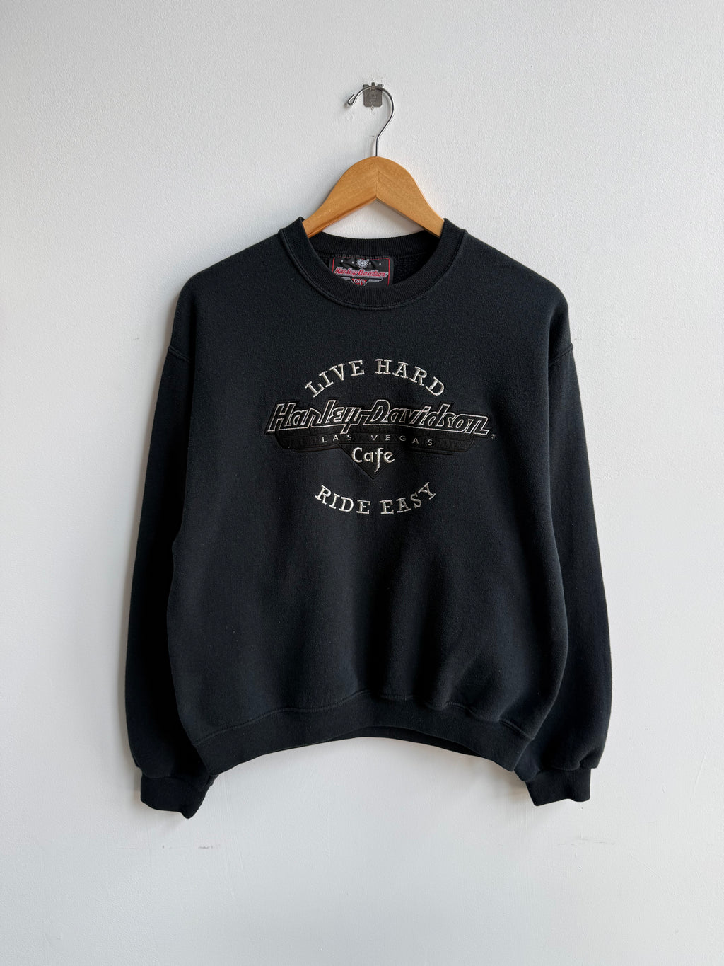 (M) Harley Davidson Live Hard Crew
