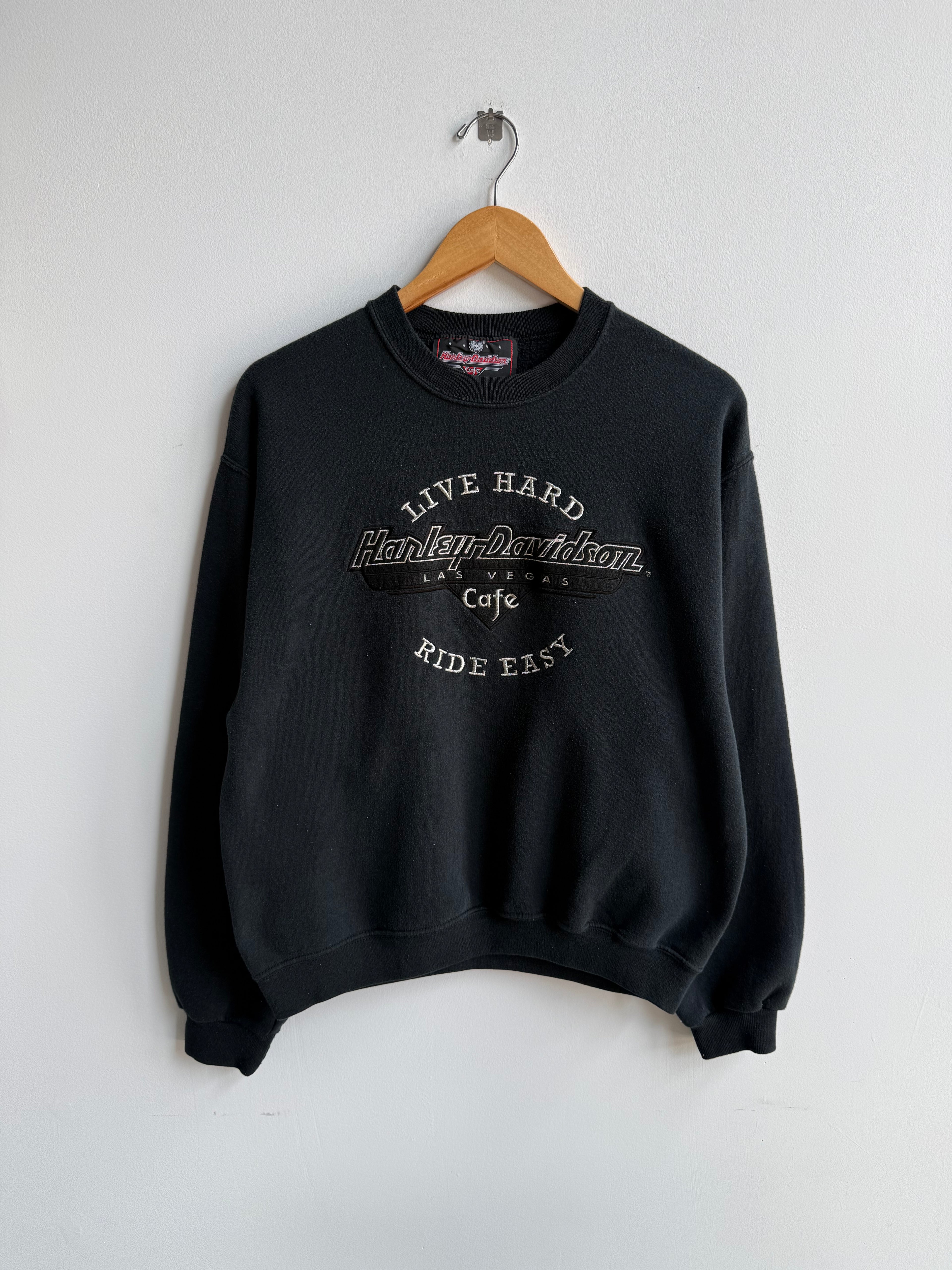 (M) Harley Davidson Live Hard Crew