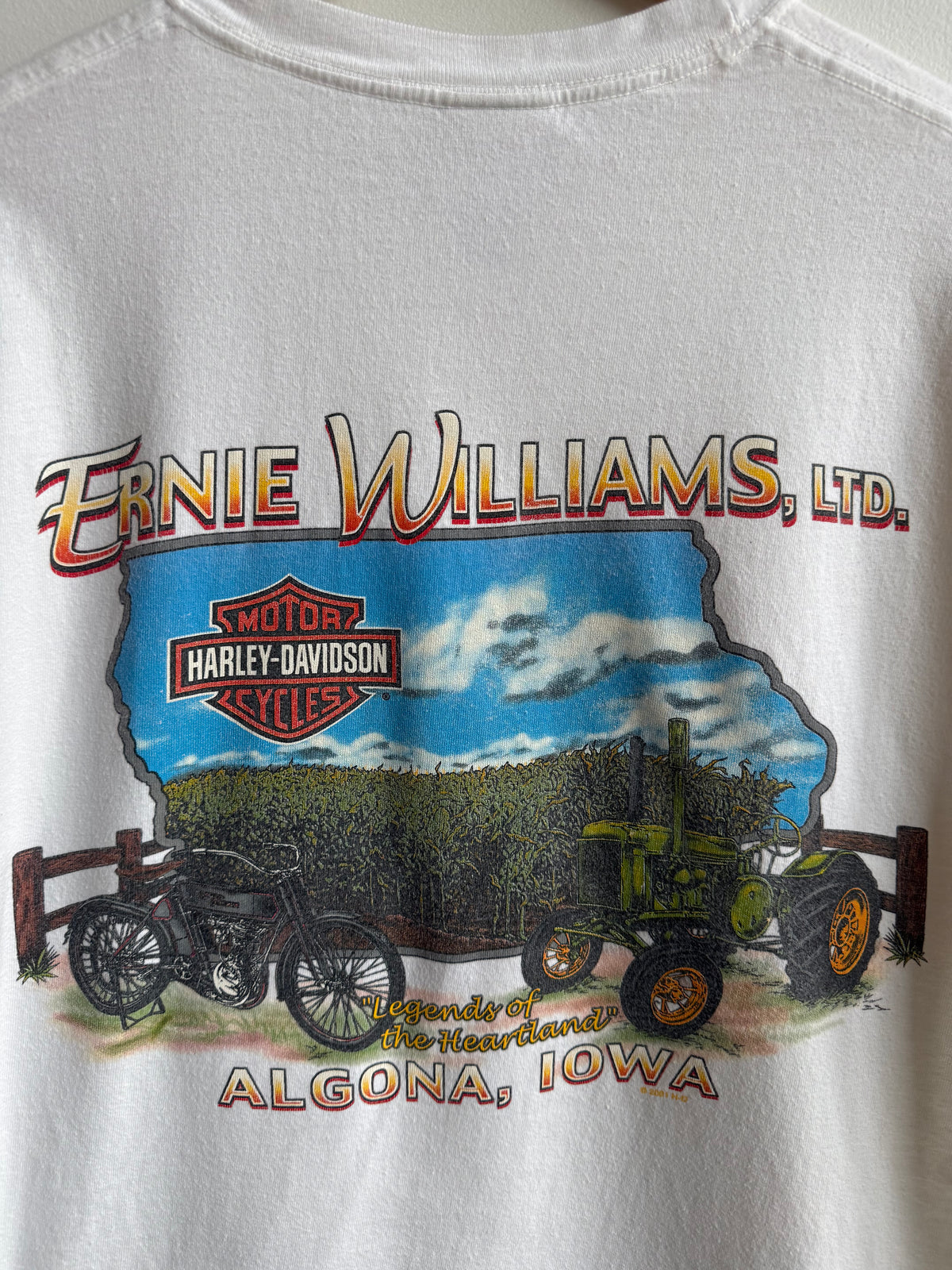(L) Harley Davidson Algona Tee