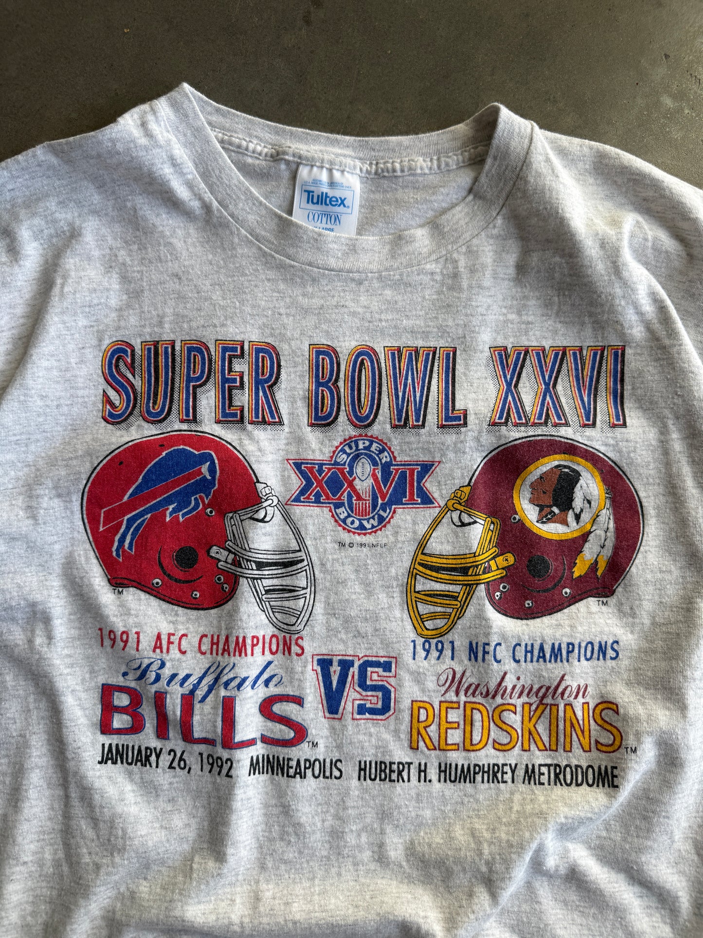 (XL) Super Bowl XXVI Tee