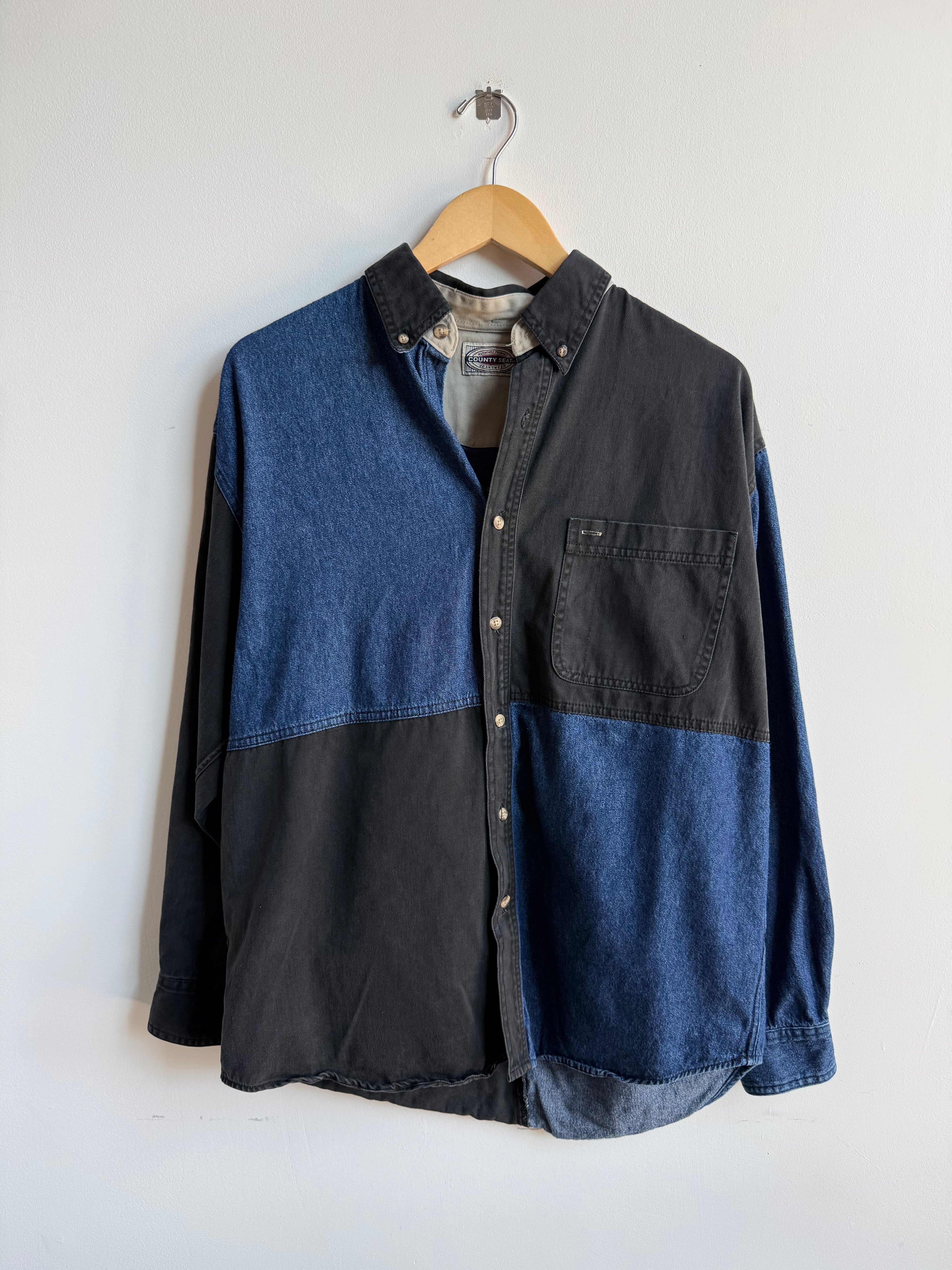 (M) County Seat Denim Shirt