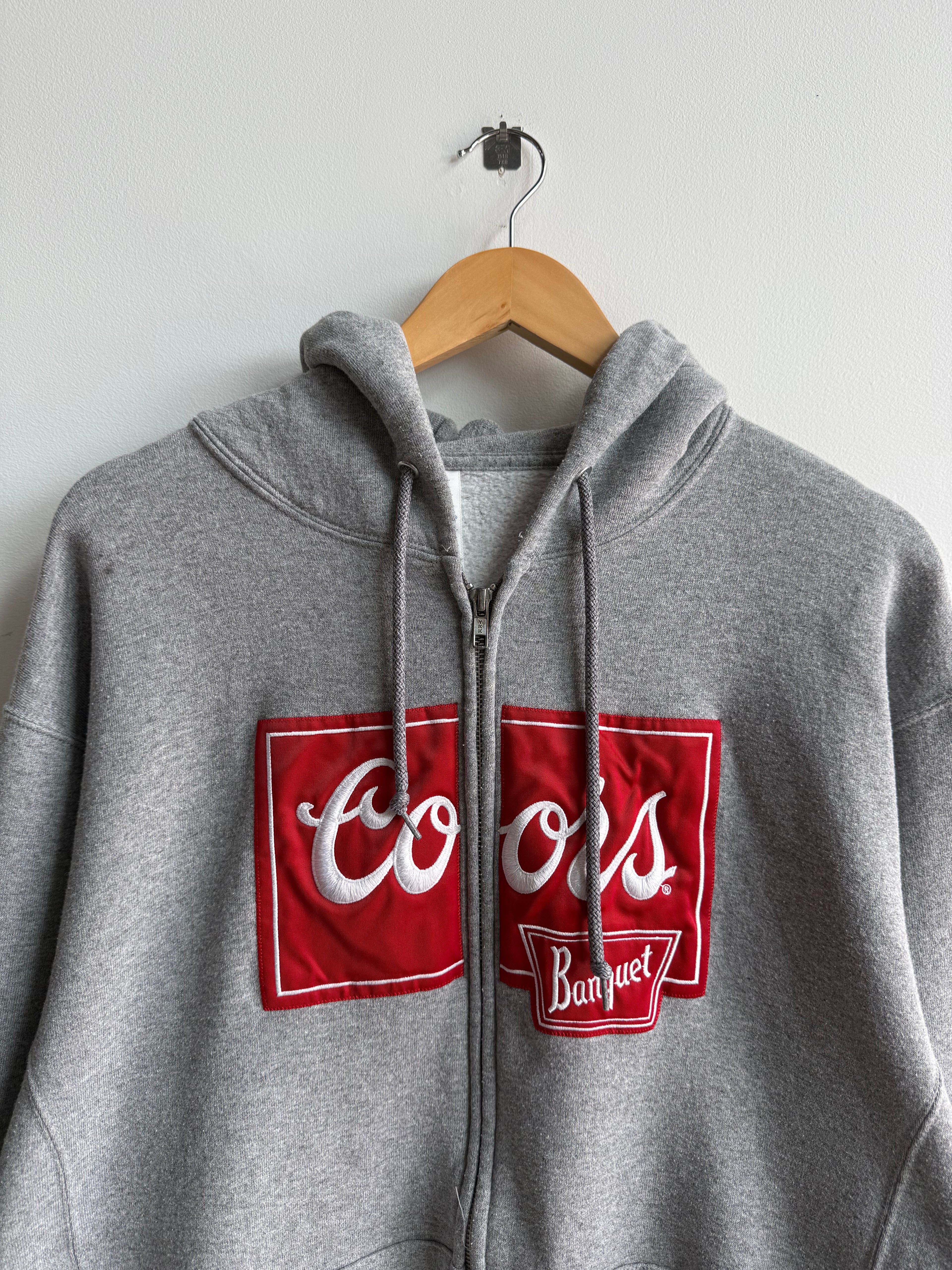 (L) Coors Banquet Zip Up Hoodie