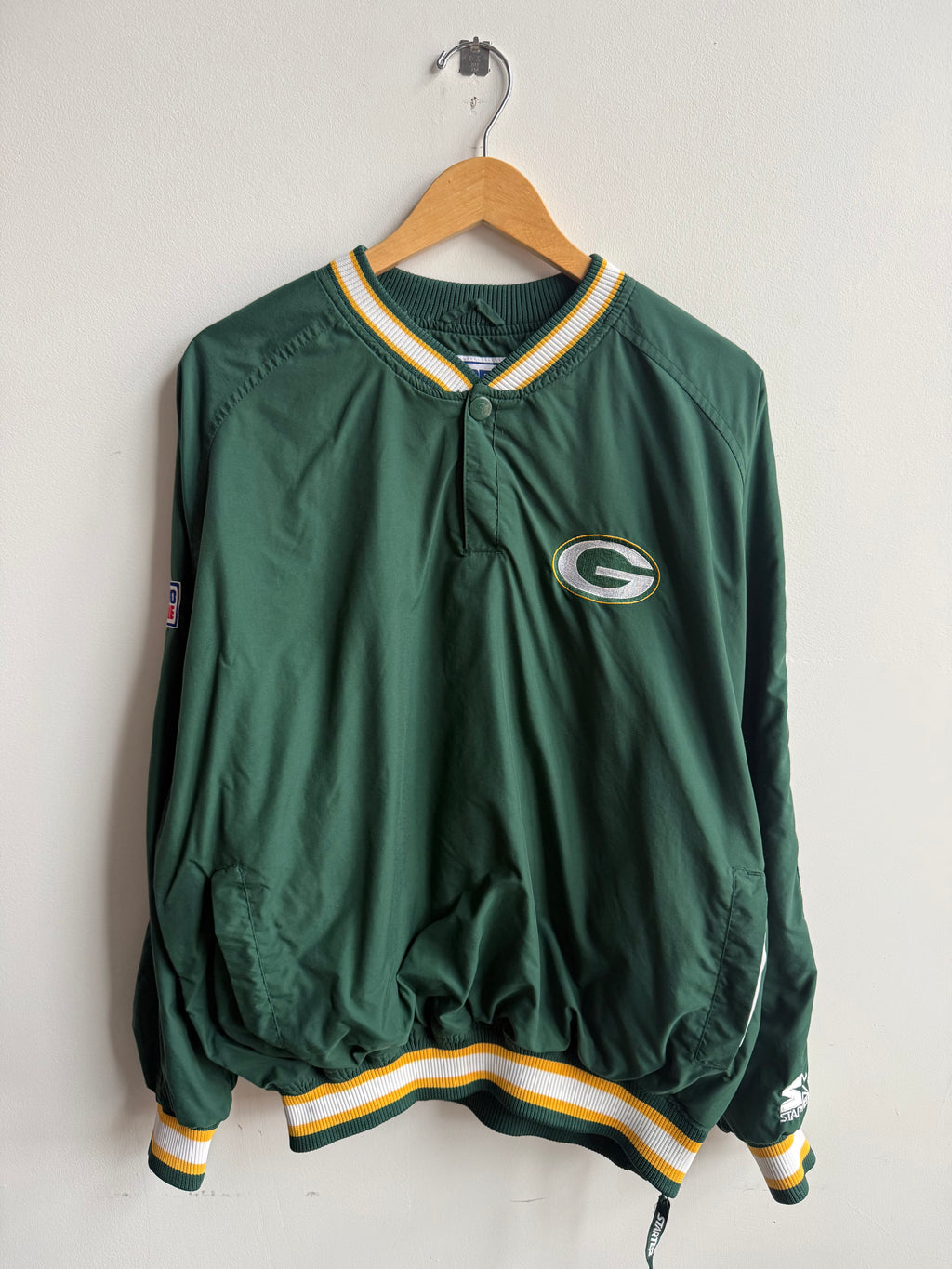 (M) Green Bay Packers Windbreaker