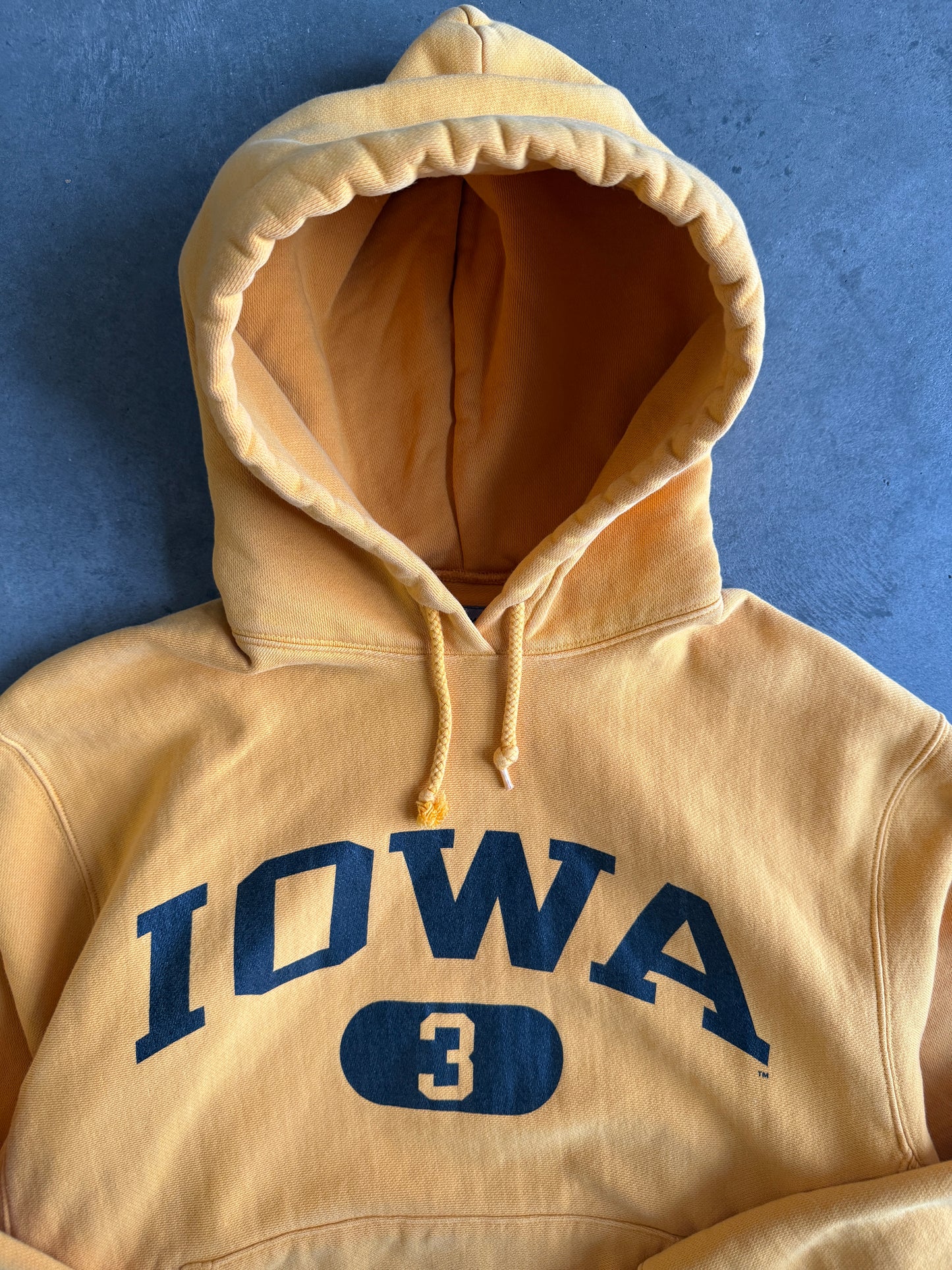 (M) Iowa Champion Reverse Weave Hoodie