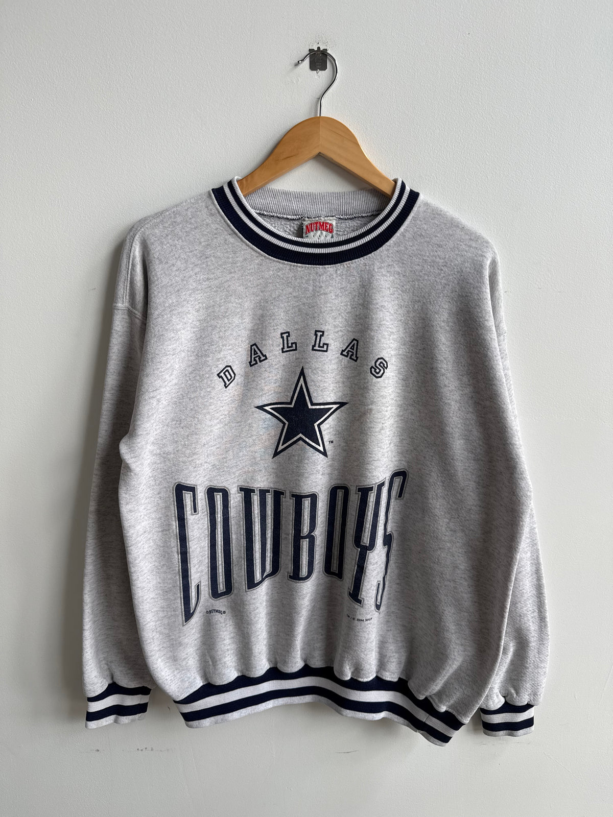 (L) Dallas Cowboys Nutmeg Mills Crew