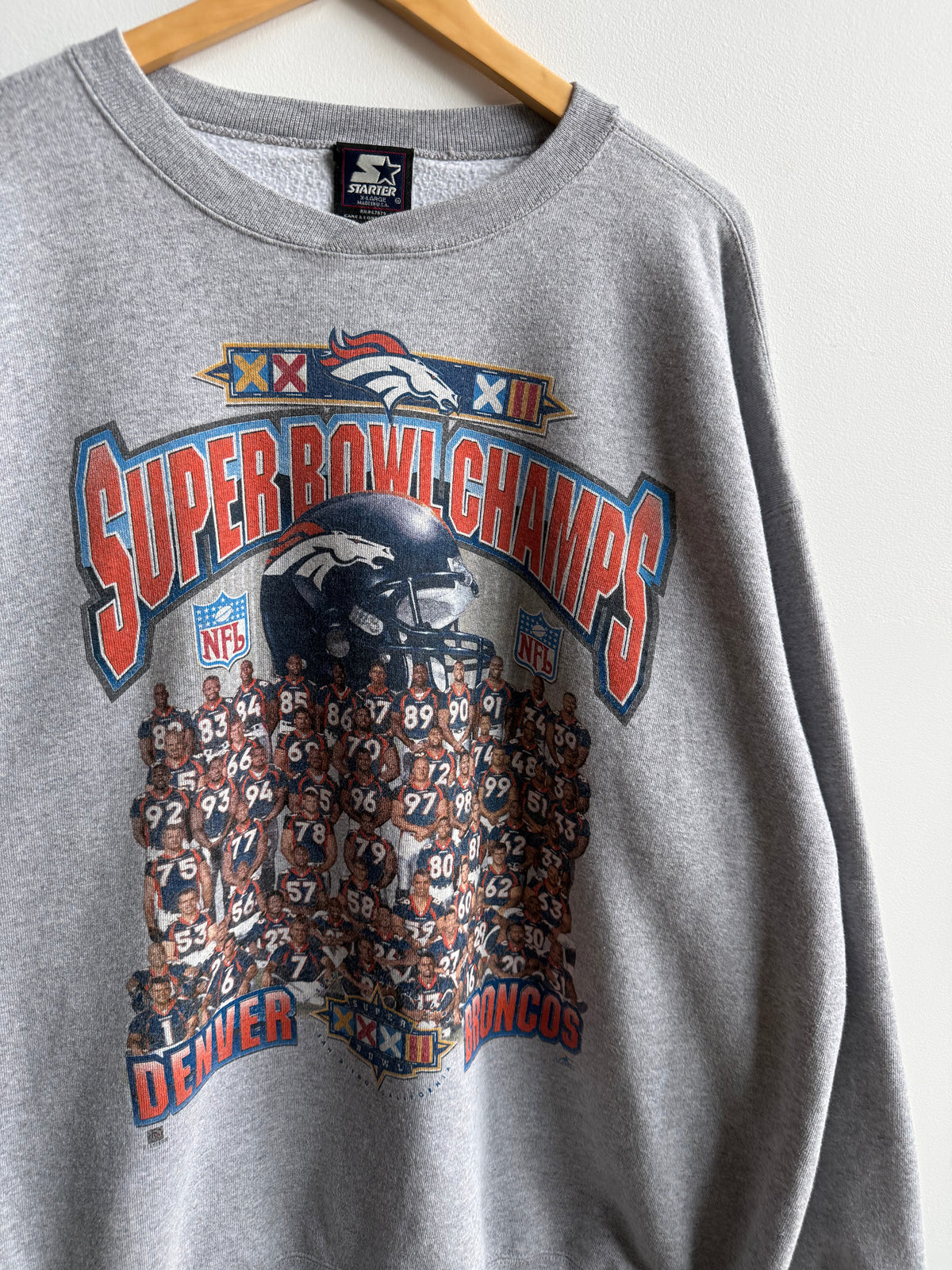 (XL) Denver Broncos Super Bowl Crew