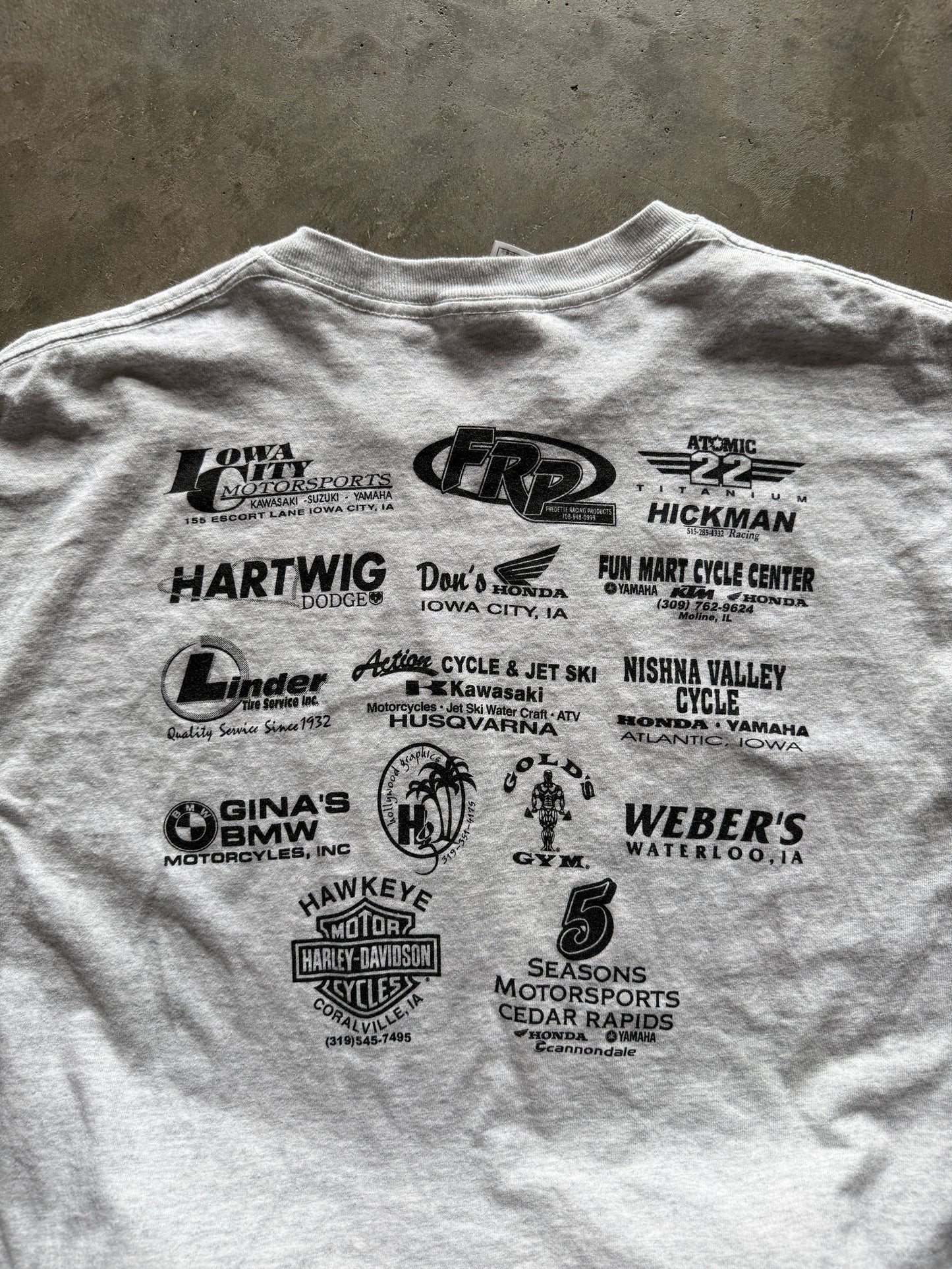 (XL) Iowa City Motocross Tee