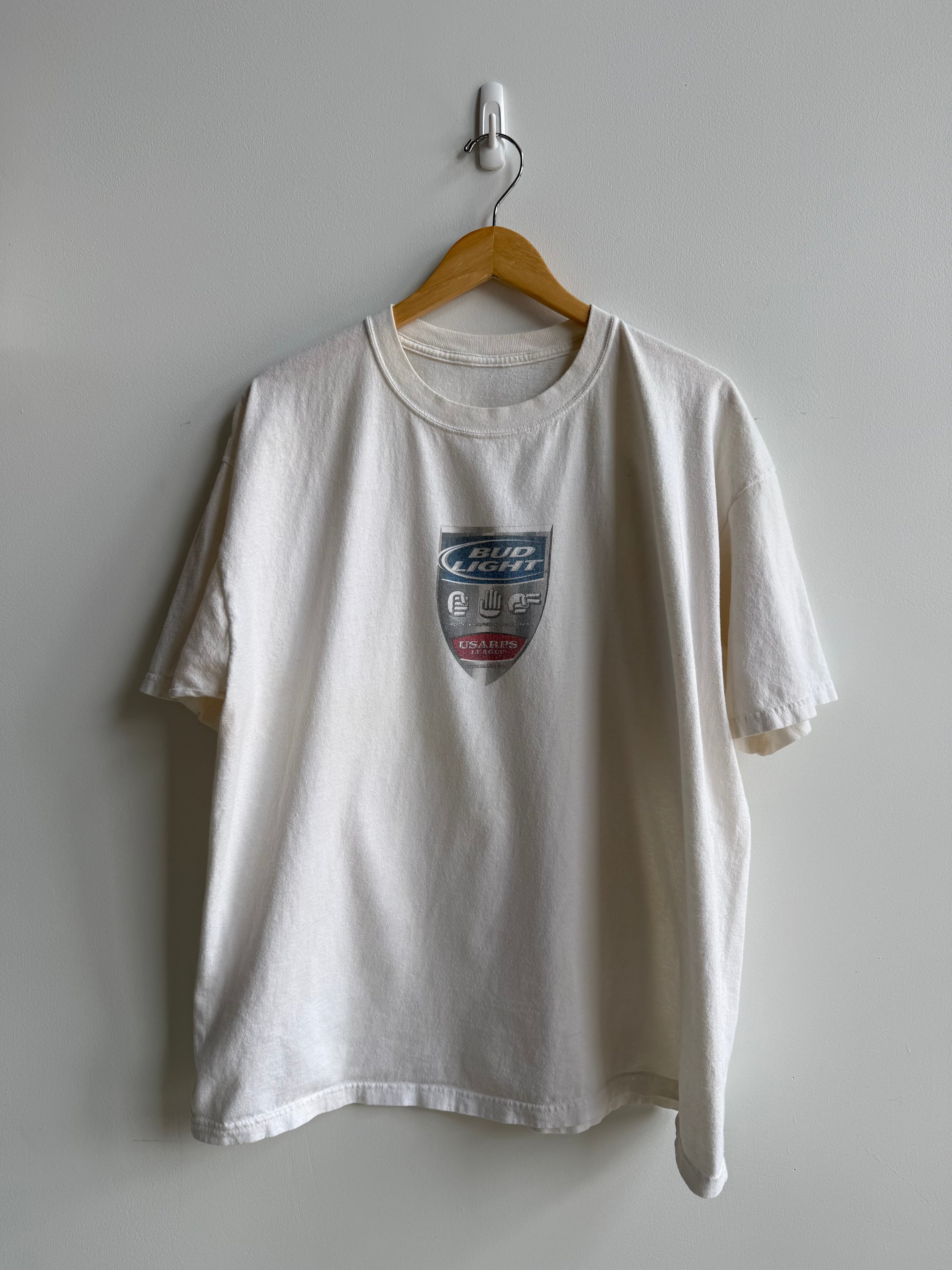 (XXL) Bud Light Rock Paper Scissors Tee