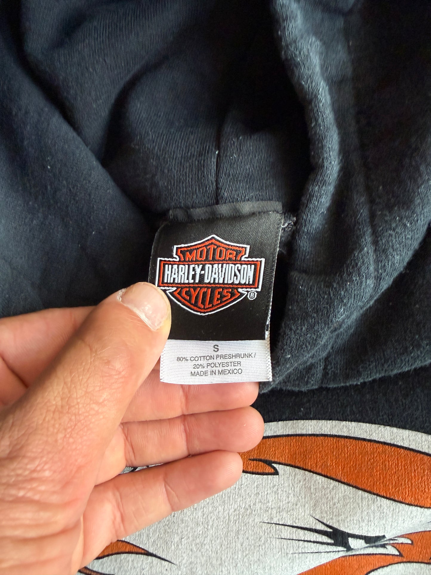 (S) Screamin’ Eagle Harley Hoodie