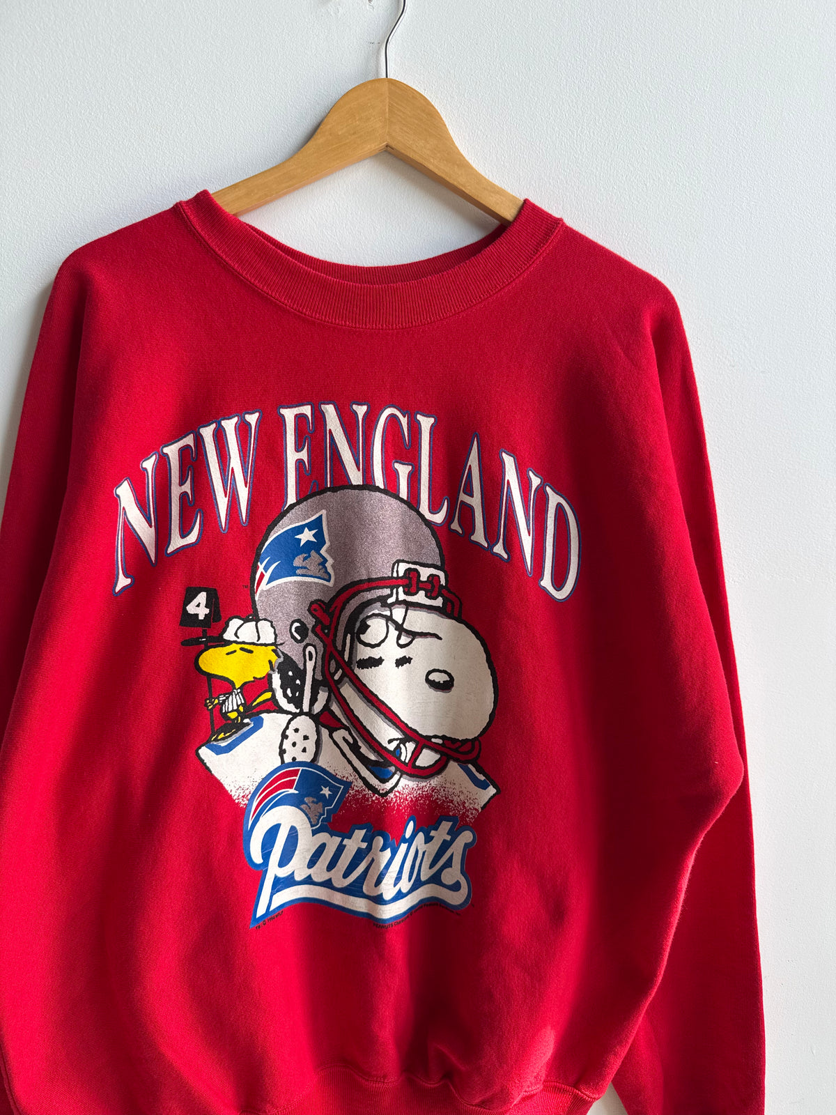 (XL) New England Patriots Snoopy Crew