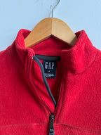 (S) Gap Fleece Pullover Jacket