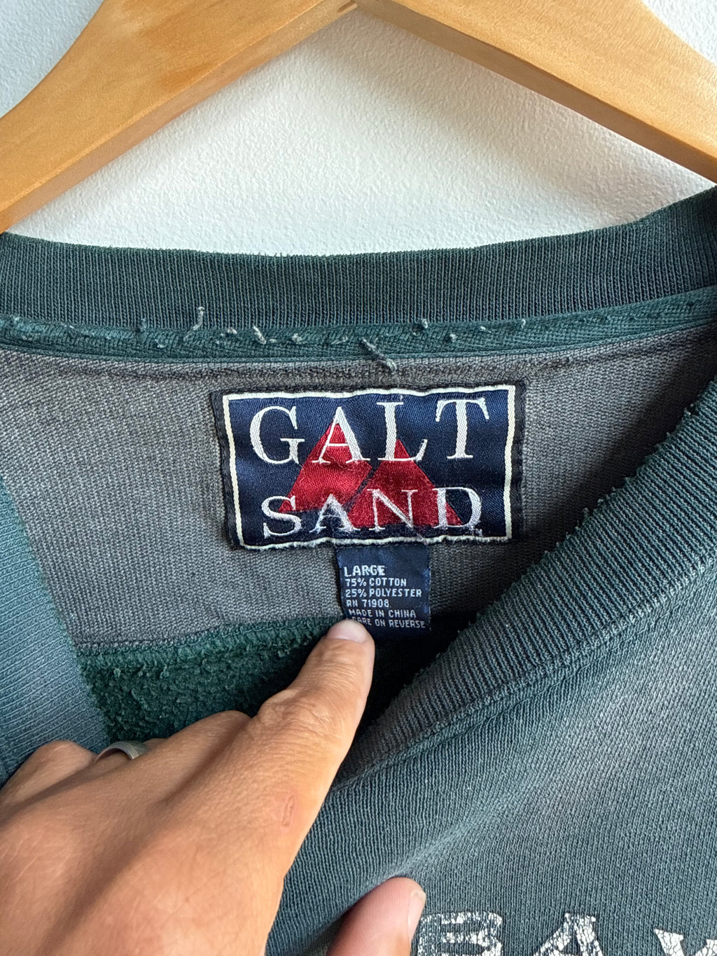 (XL) Green Bay Packers Galt Sand Crew