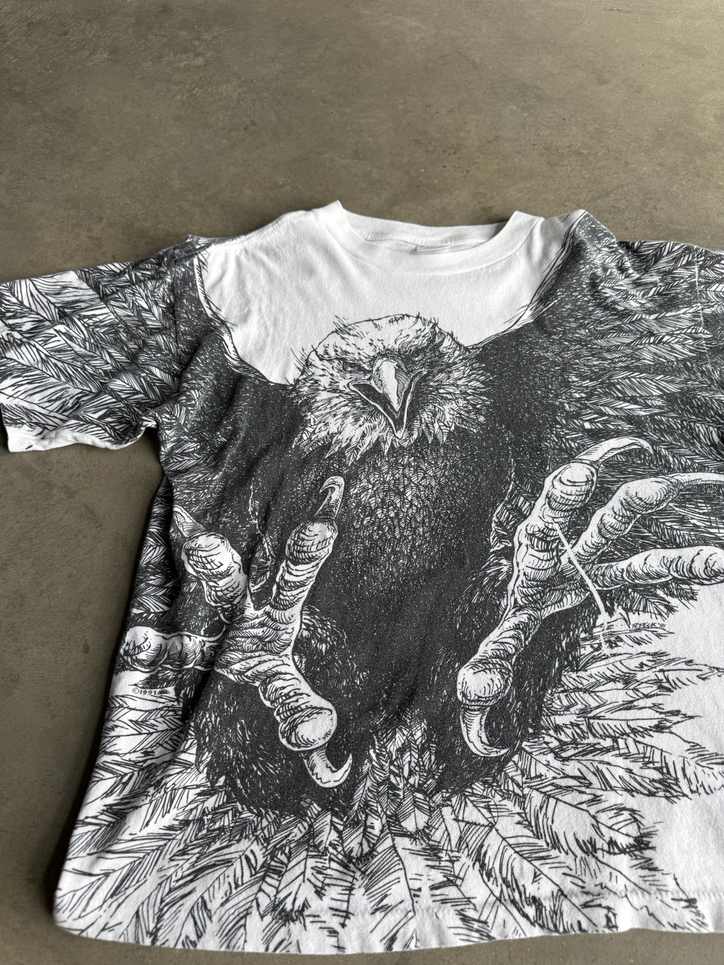 (L) Bald Eagle AOP Tee