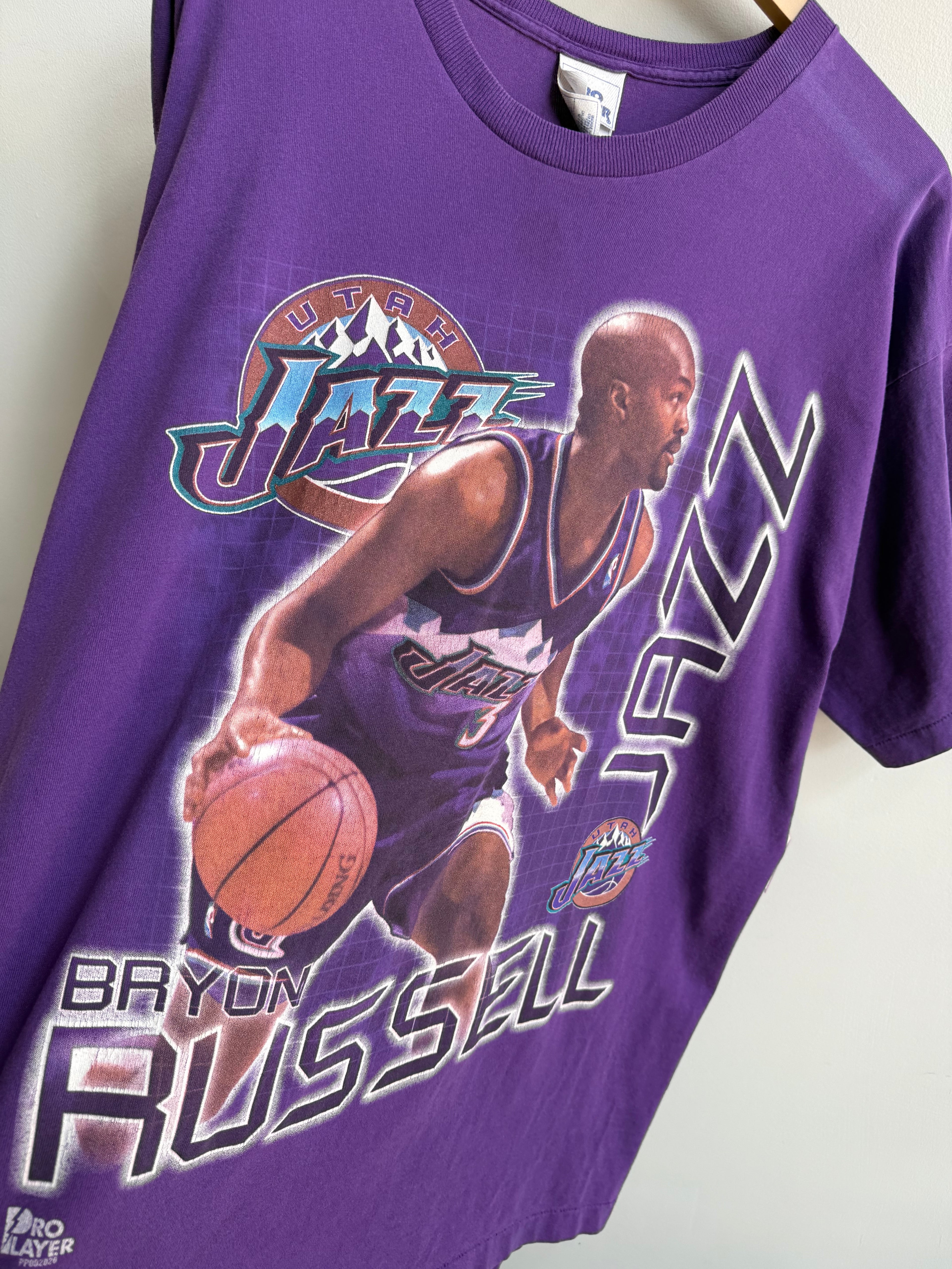 (XXL) Utah Jazz Bryon Russell Tee
