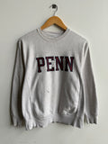 (S) Penn University Reverse Weave Crew