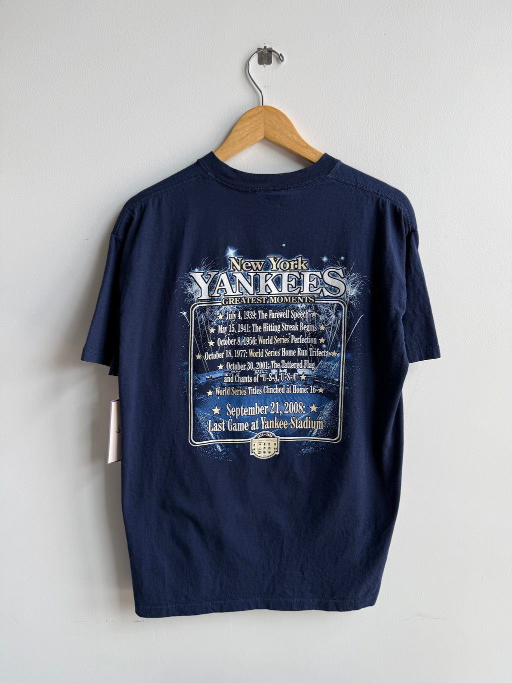 (L) Yankee Stadium Final Game Tee