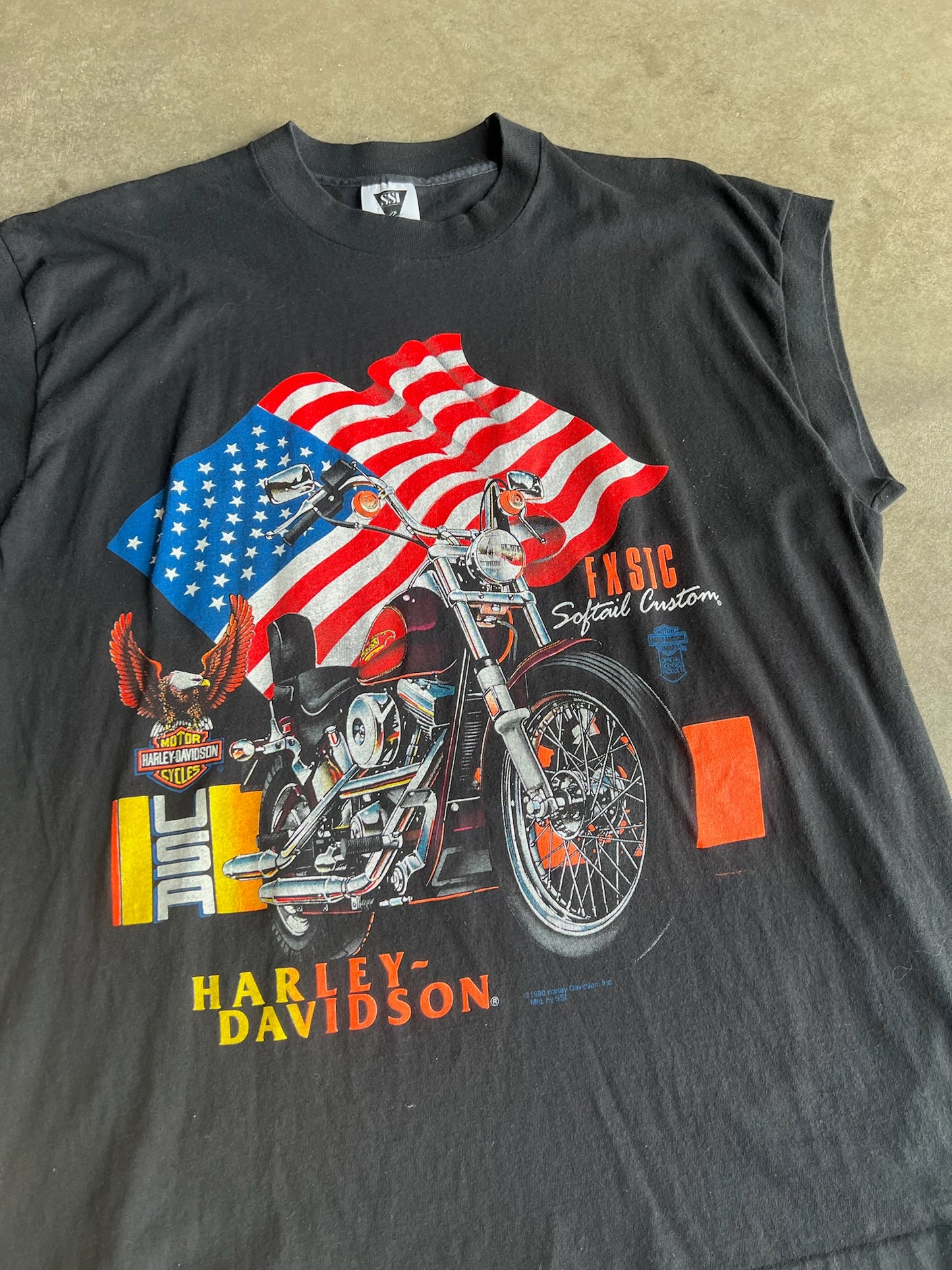 (XL) Harley FXSTC Tank