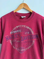 (M) Harley Davidson Red Lodge Tee