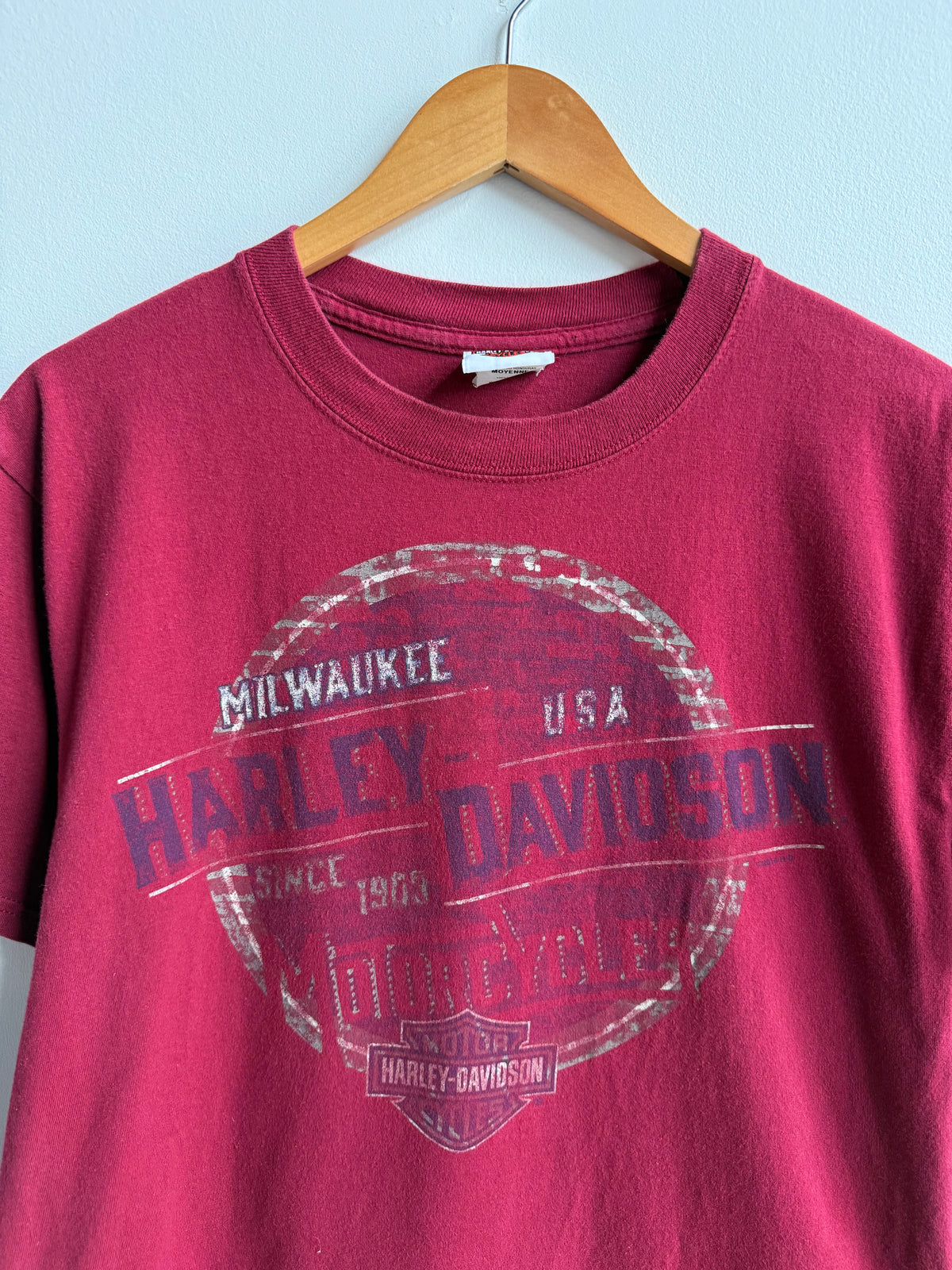 (M) Harley Davidson Red Lodge Tee