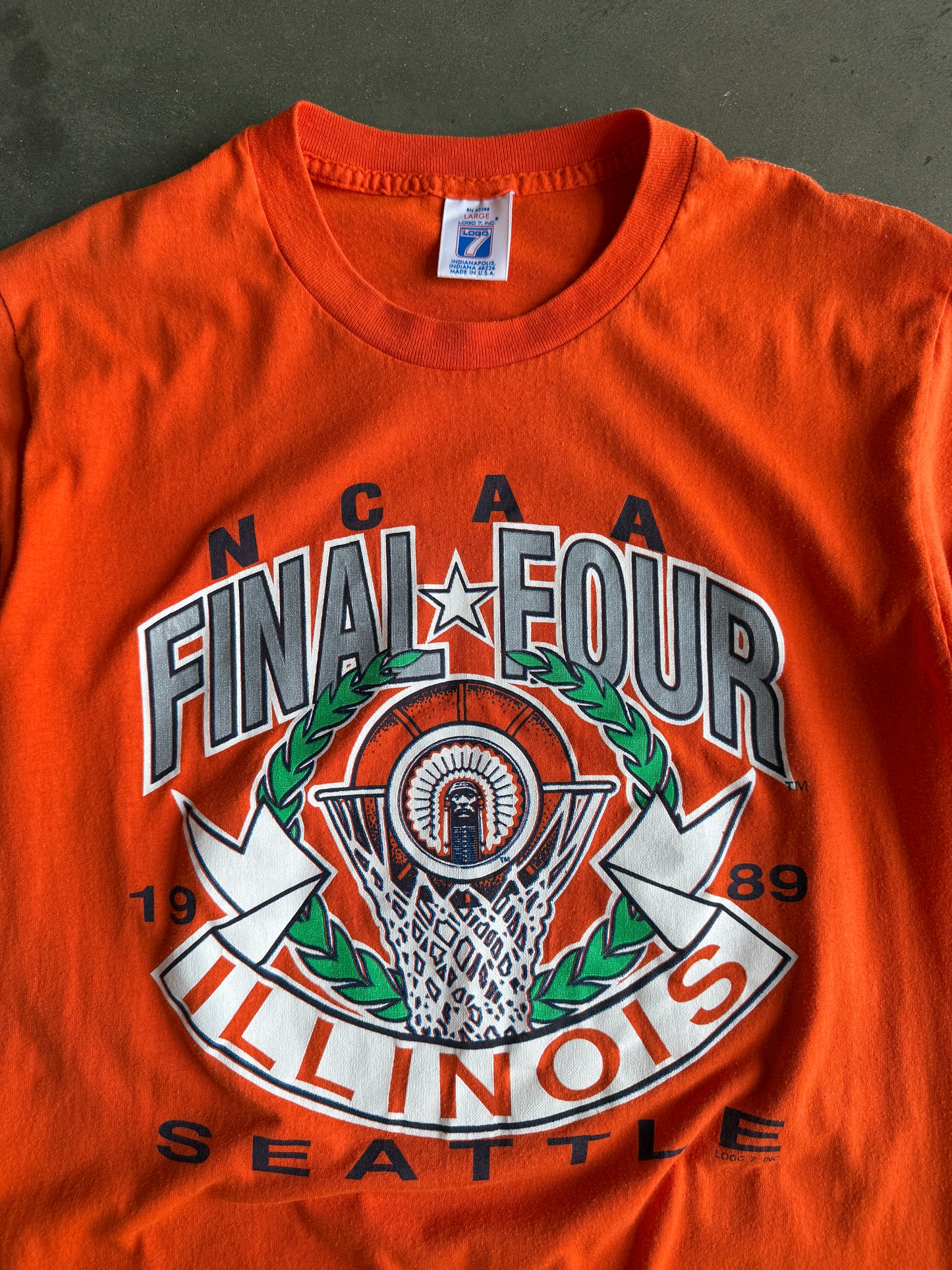 (M) Illinois Final Four Tee