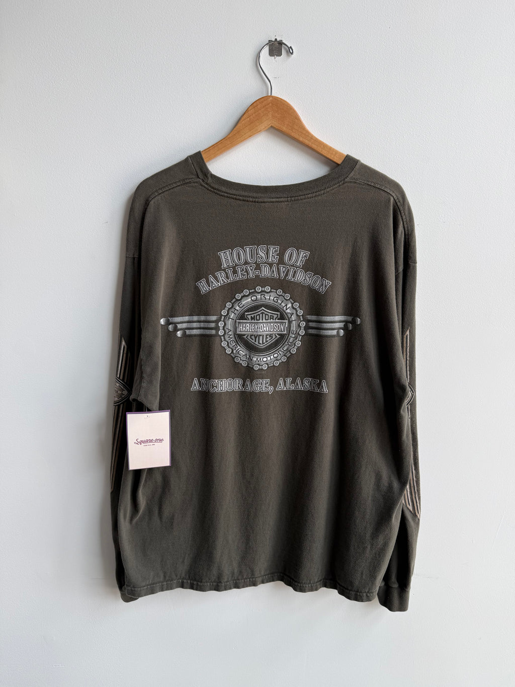 (XL) Harley Anchorage Long Sleeve Tee