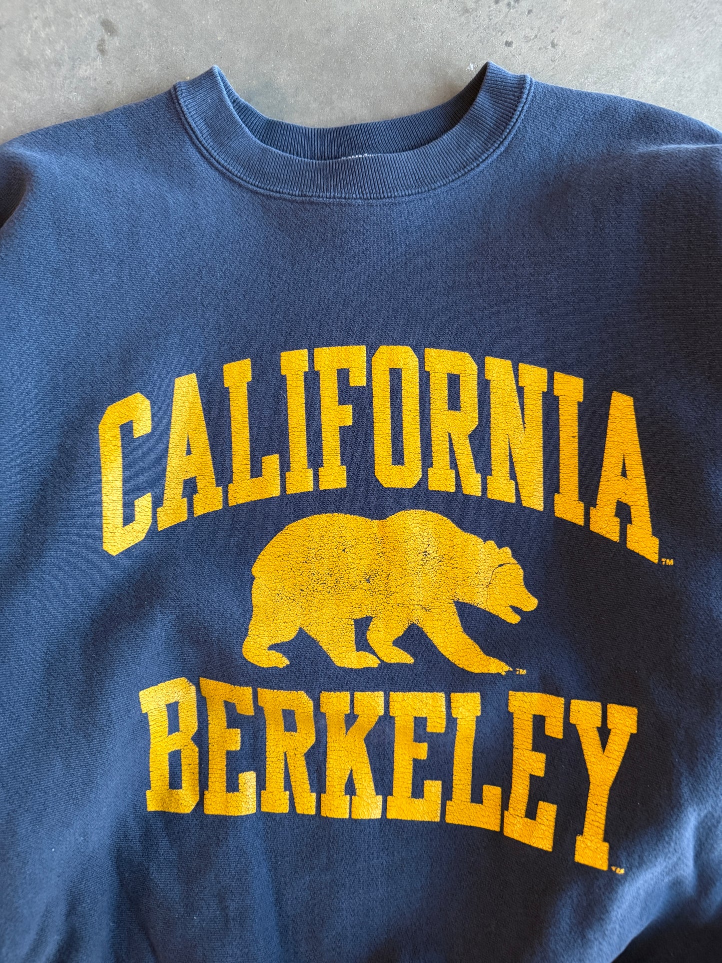 (L) California Berkeley Champion Reverse Weave Crew