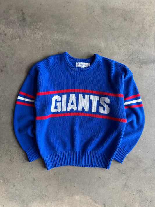 (L) New York Giants Cliff Engle Sweater