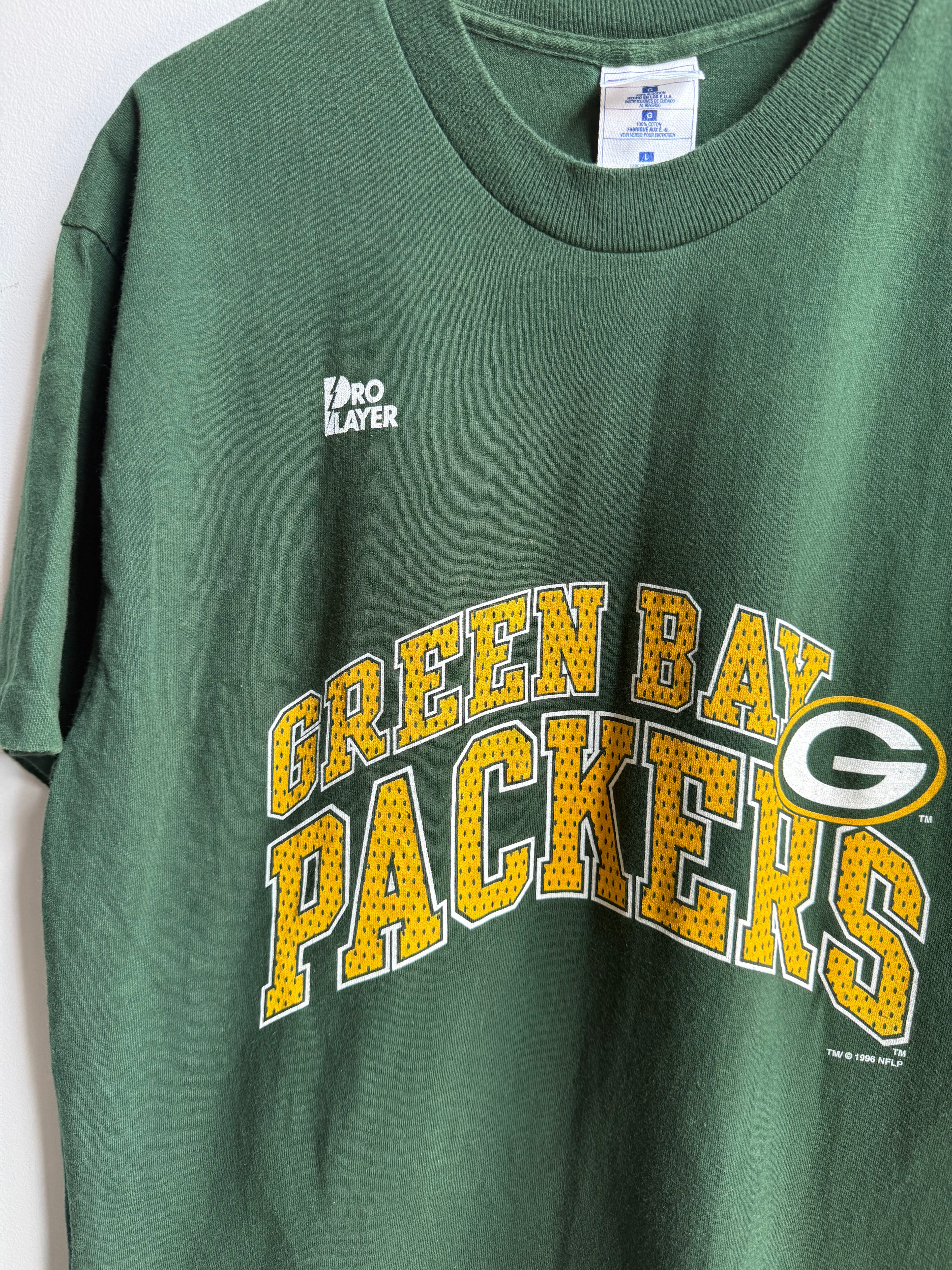 (L) Green Bay Packers Pro Player Tee