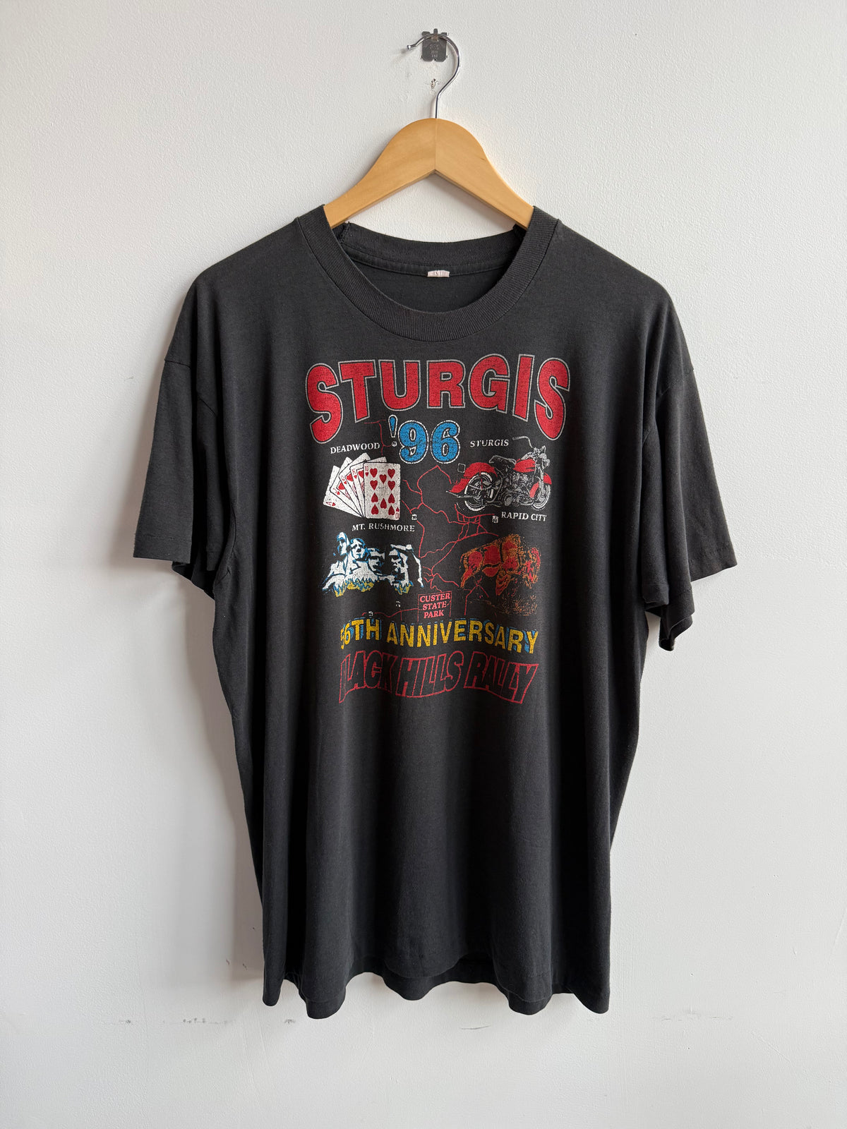 (XL) Sturgis 1996 Rally Tee