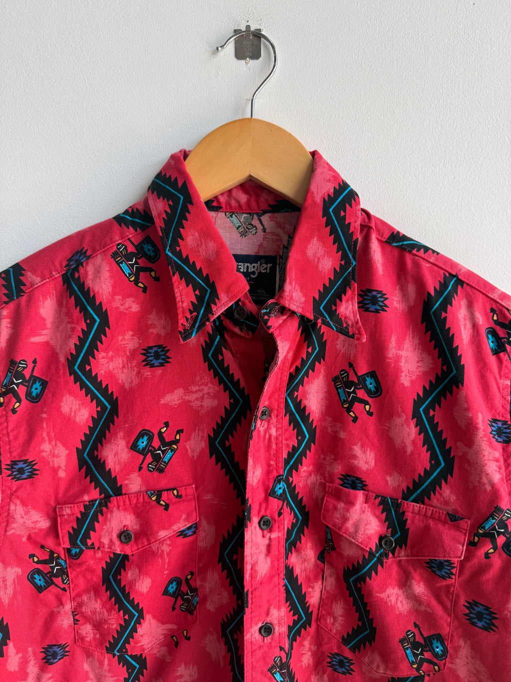 (M) Wrangler Pattern Shirt