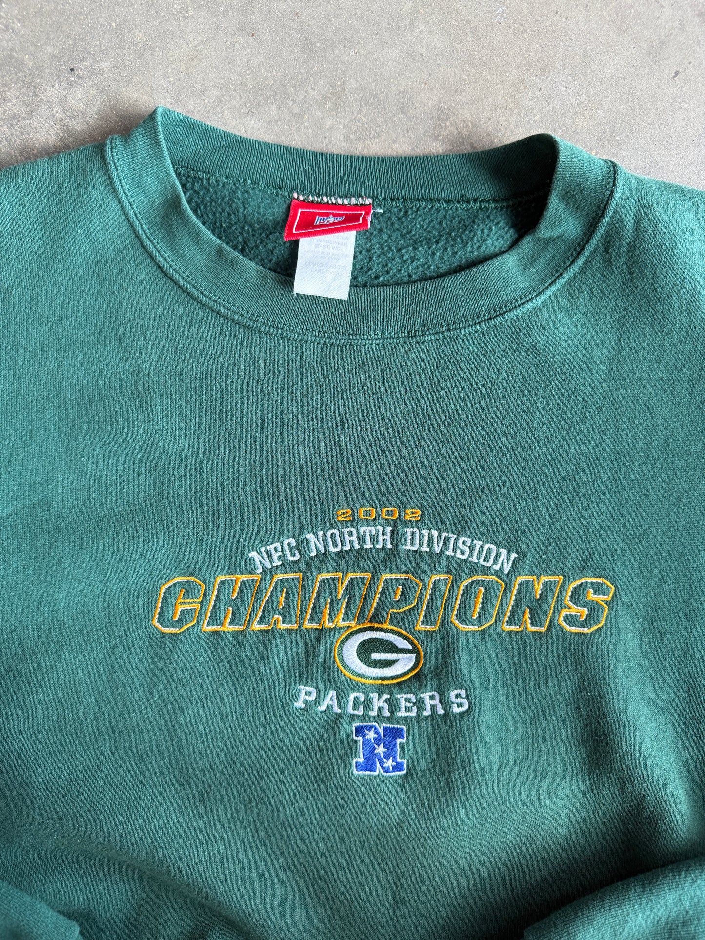 (XL) 2002 Green Bay Packers Crew