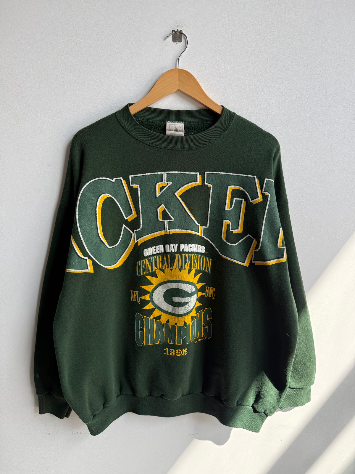 (XL) Green Bay Packers All Over Print Crew
