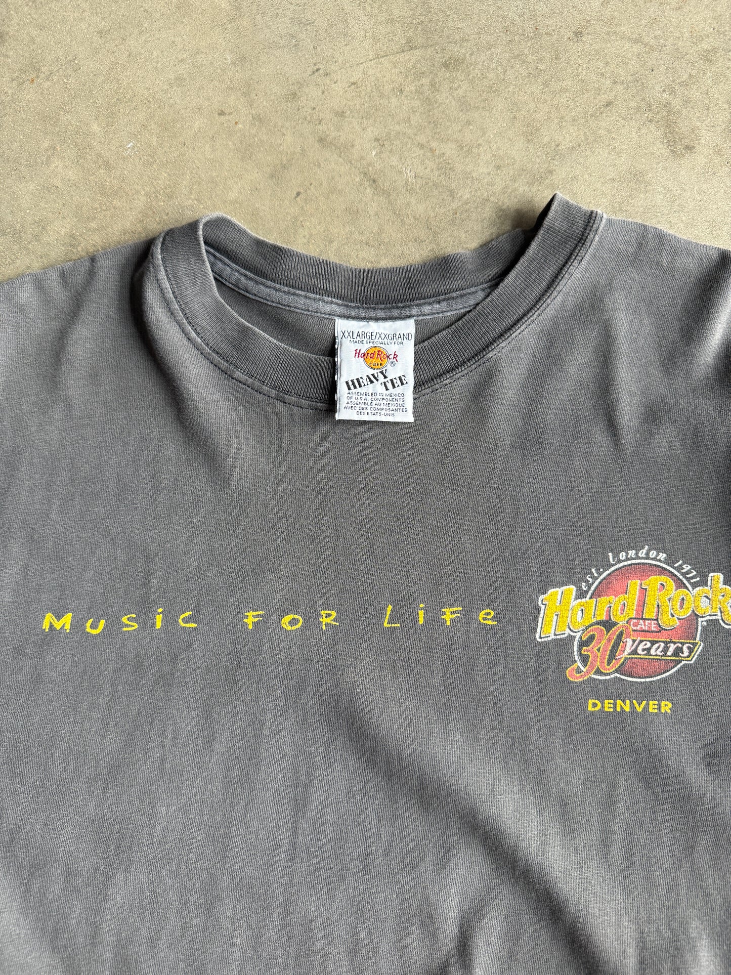 (XL) Hard Rock Denver Tee