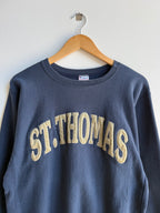 (L) St. Thomas Reverse Weave Crew