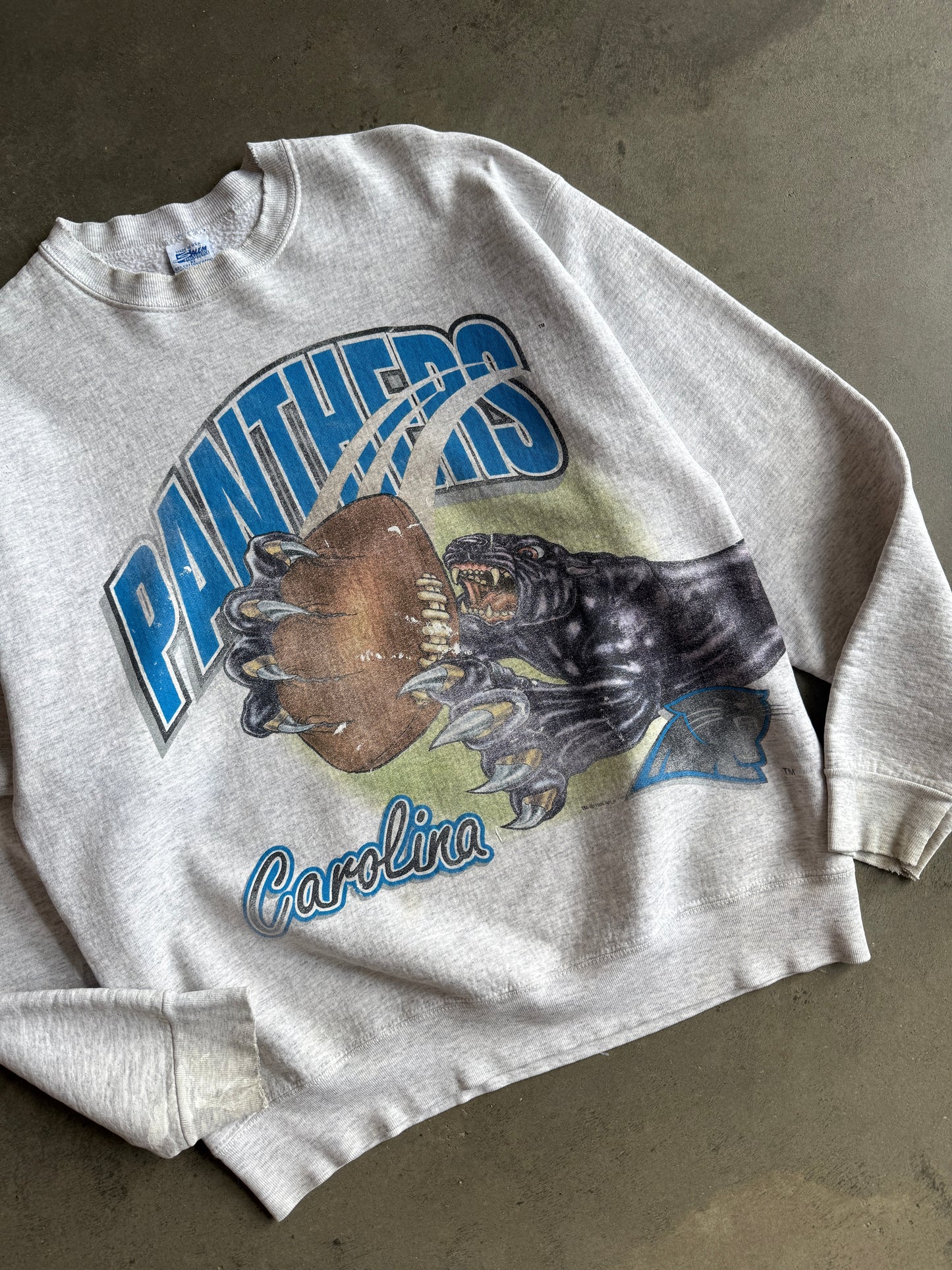 (XL) Carolina Panthers Wrap Around Crew