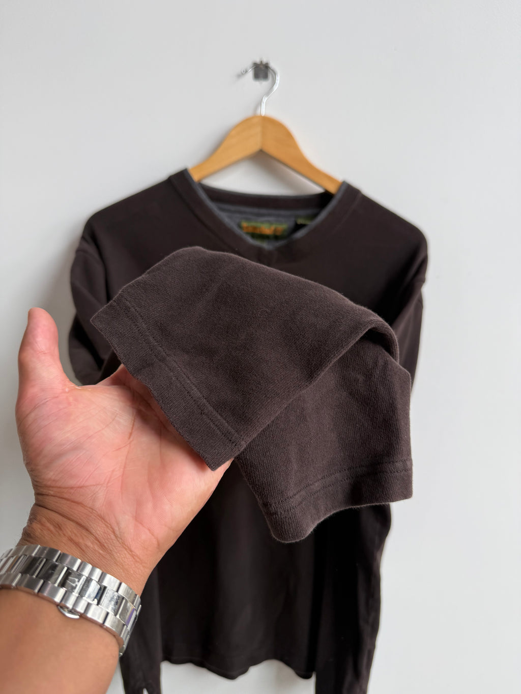(L) Timberland Long Sleeve Shirt