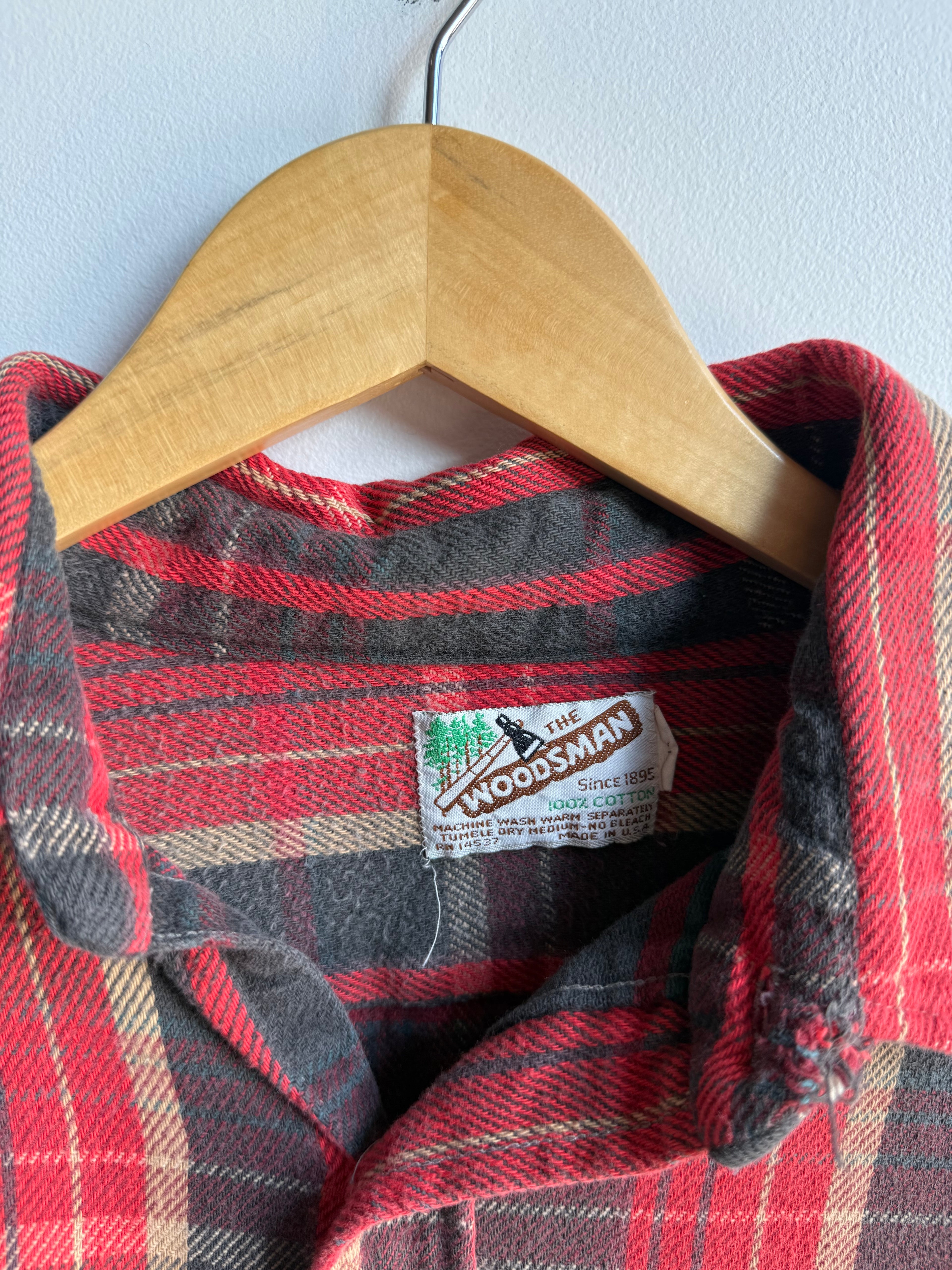 (XL) Woodsman Flannel Button Up