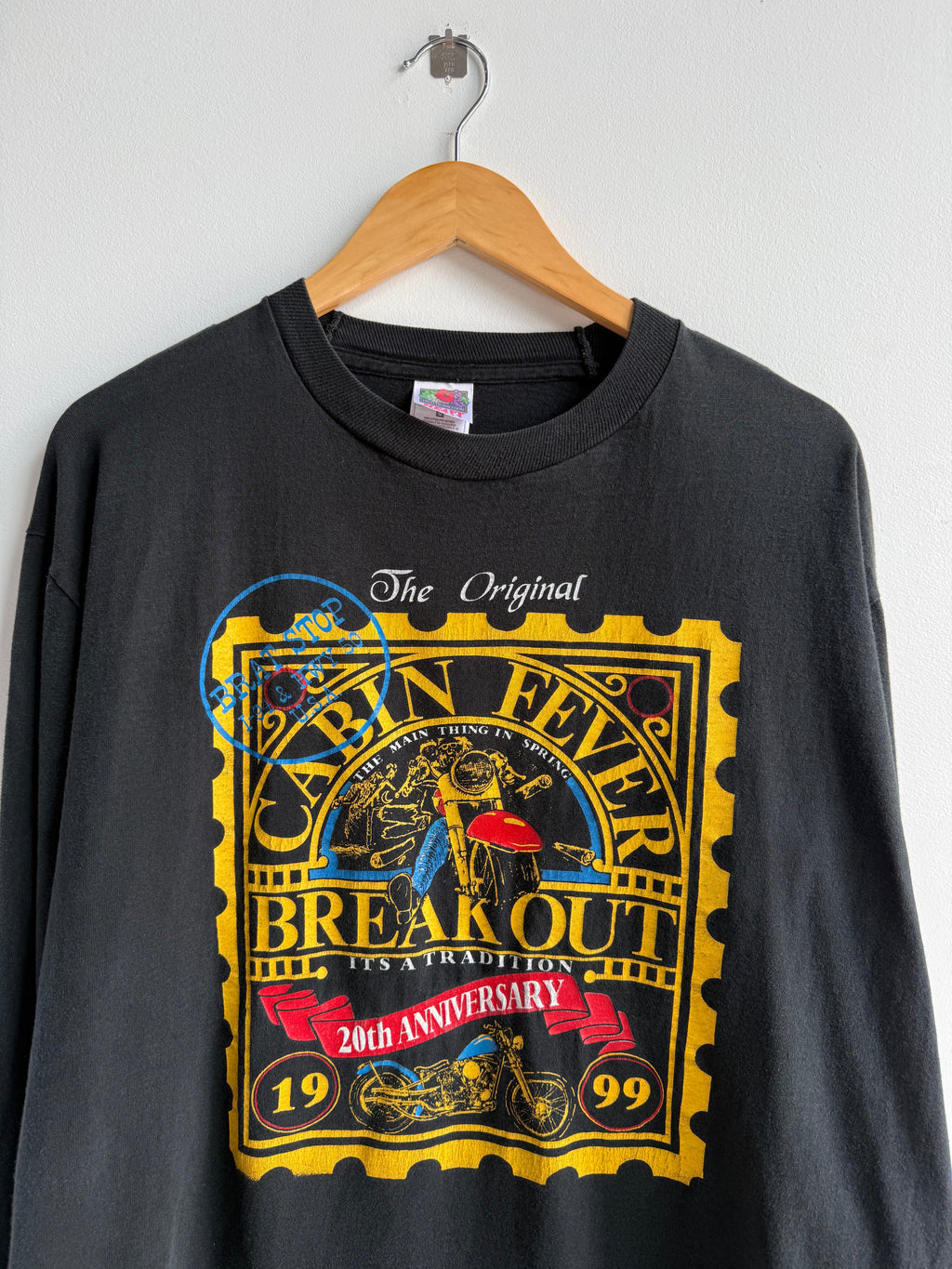 (L) Cabin Fever Biker Tee