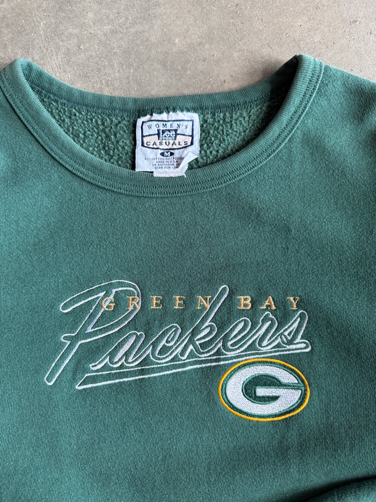 (M) Green Bay Packers Lee Sport Crew