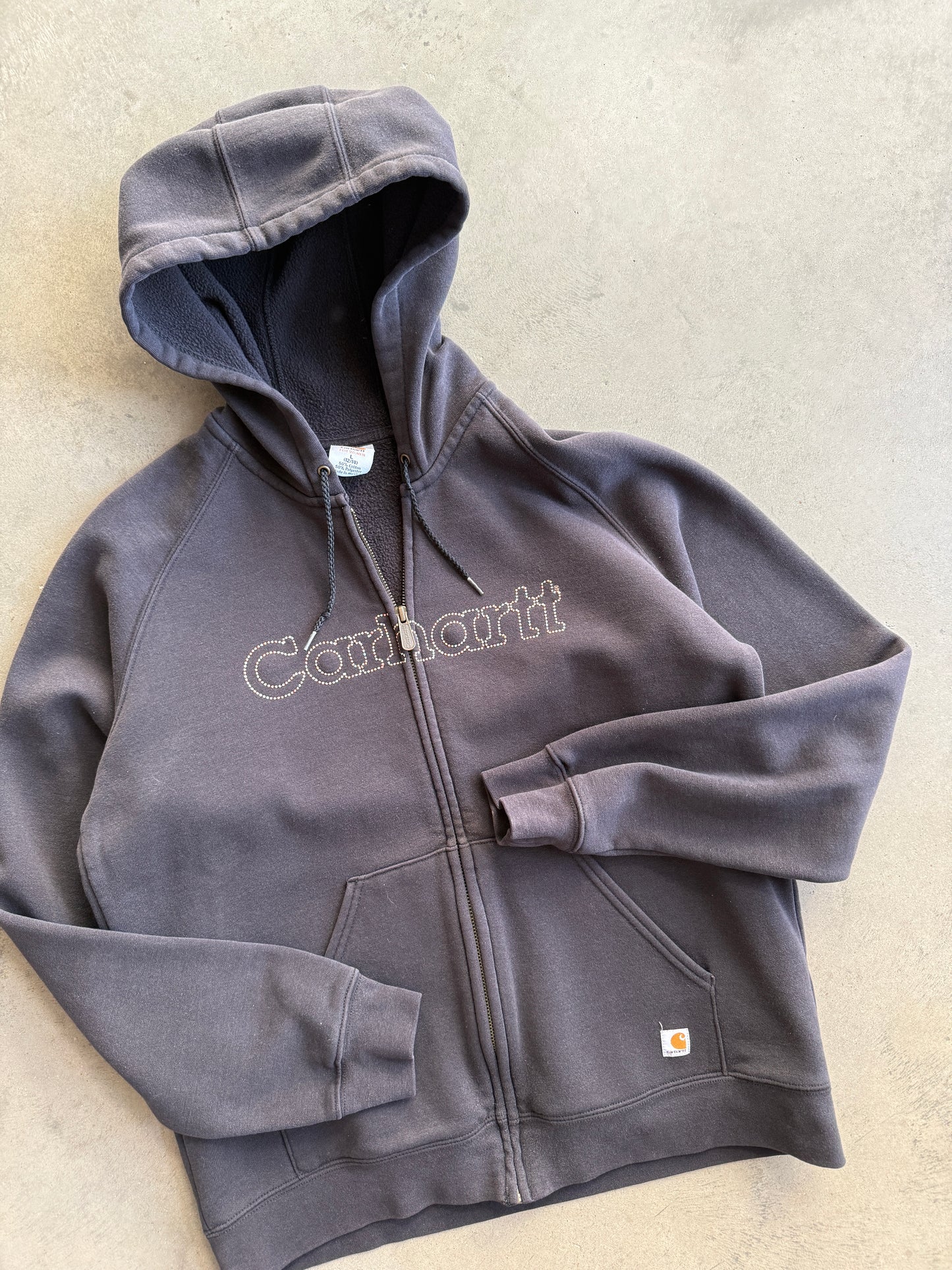 (L) Ladies Carhartt Zip Up Hoodie