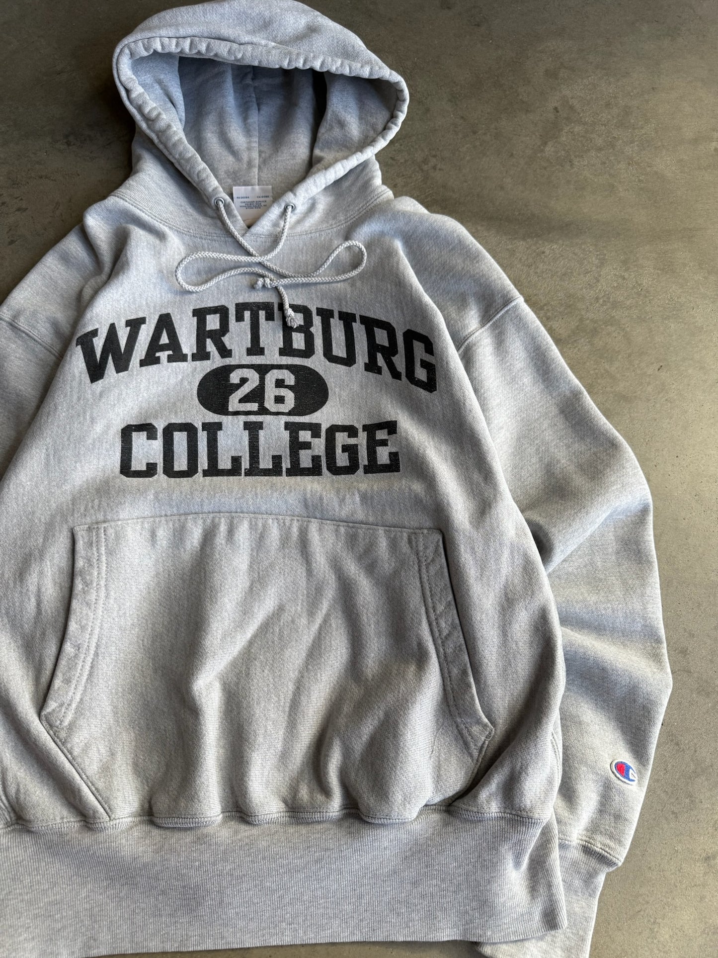 (M) Wartburg Reverse Weave Hoodie