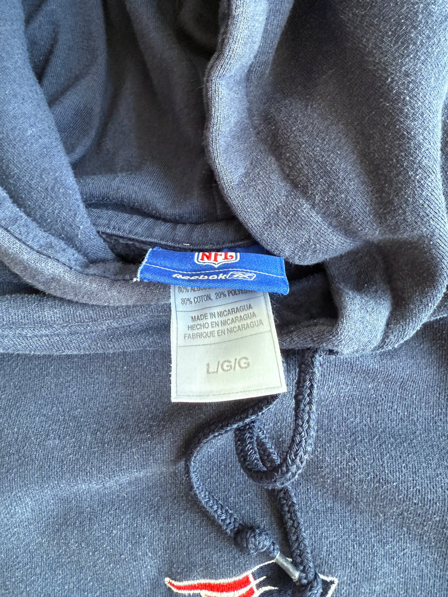 (L) New England Patriots Hoodie