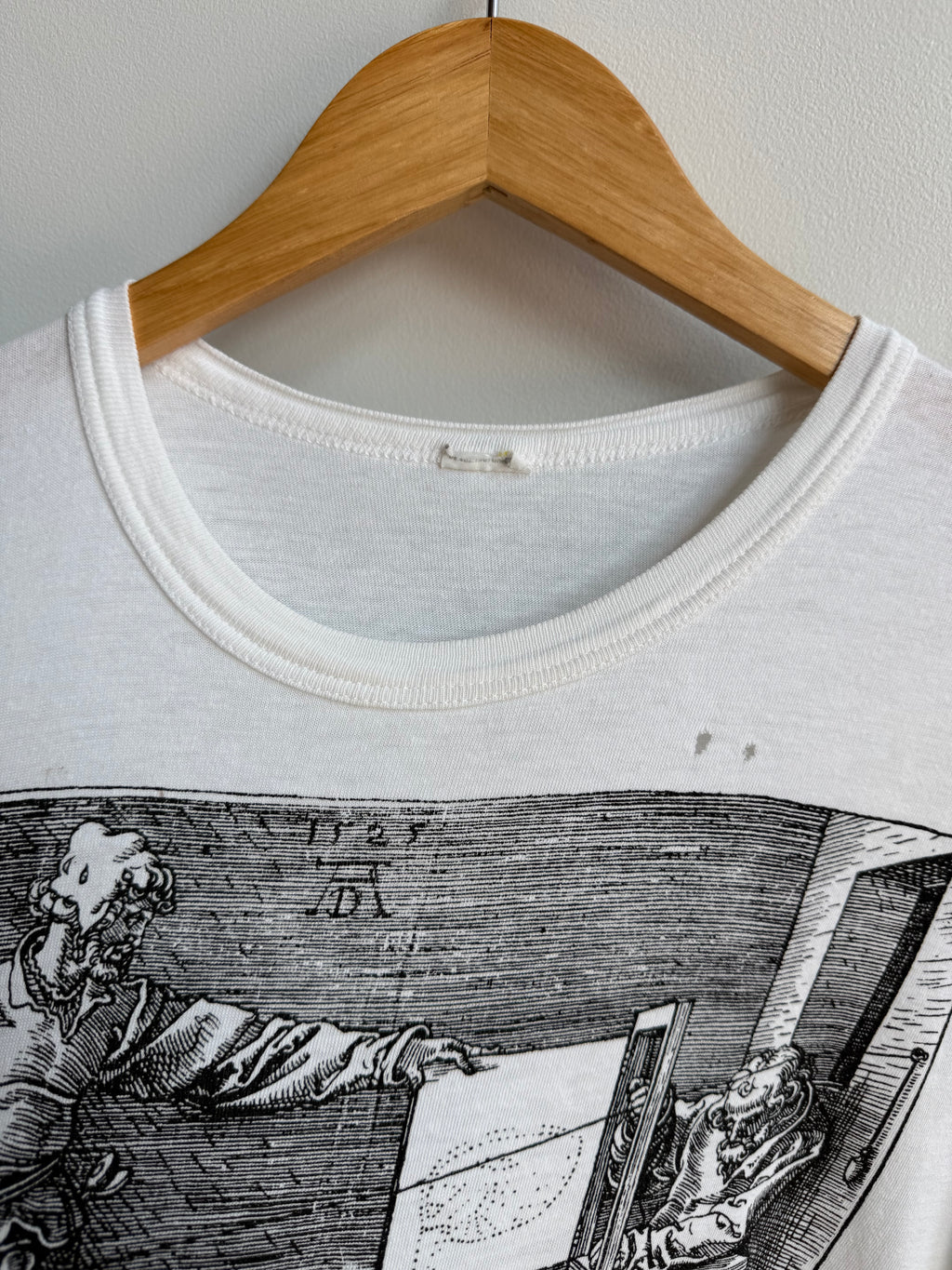 (M) Draftsman Drowing a Lute Tee