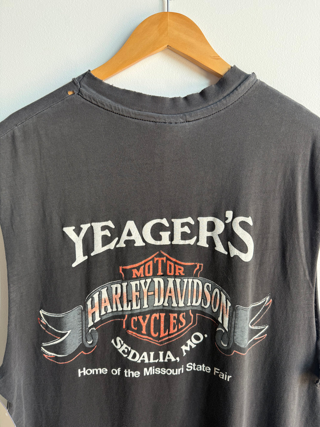 (XL) Harley Sedalia Cut Off Tee