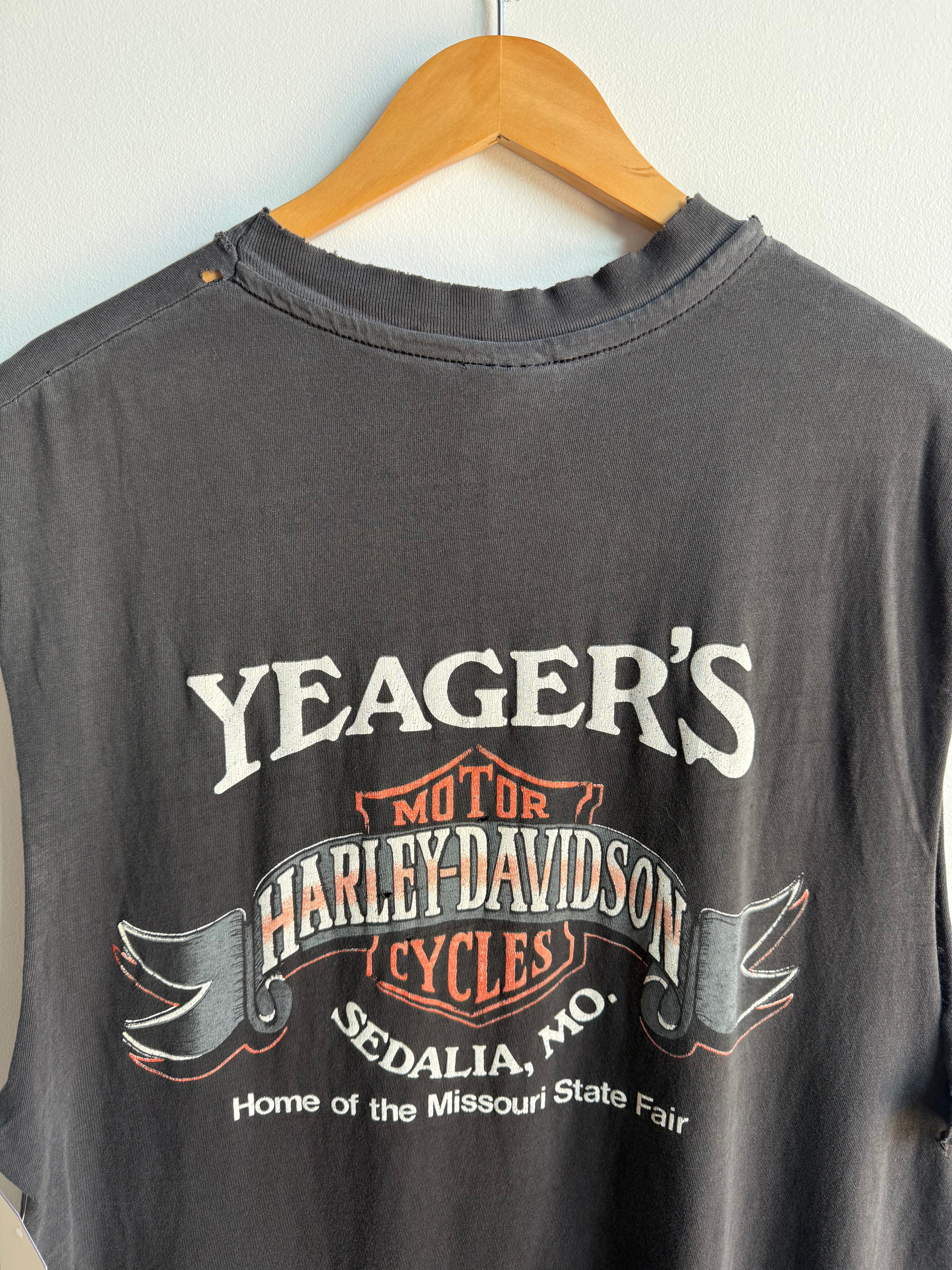(XL) Harley Sedalia Cut Off Tee