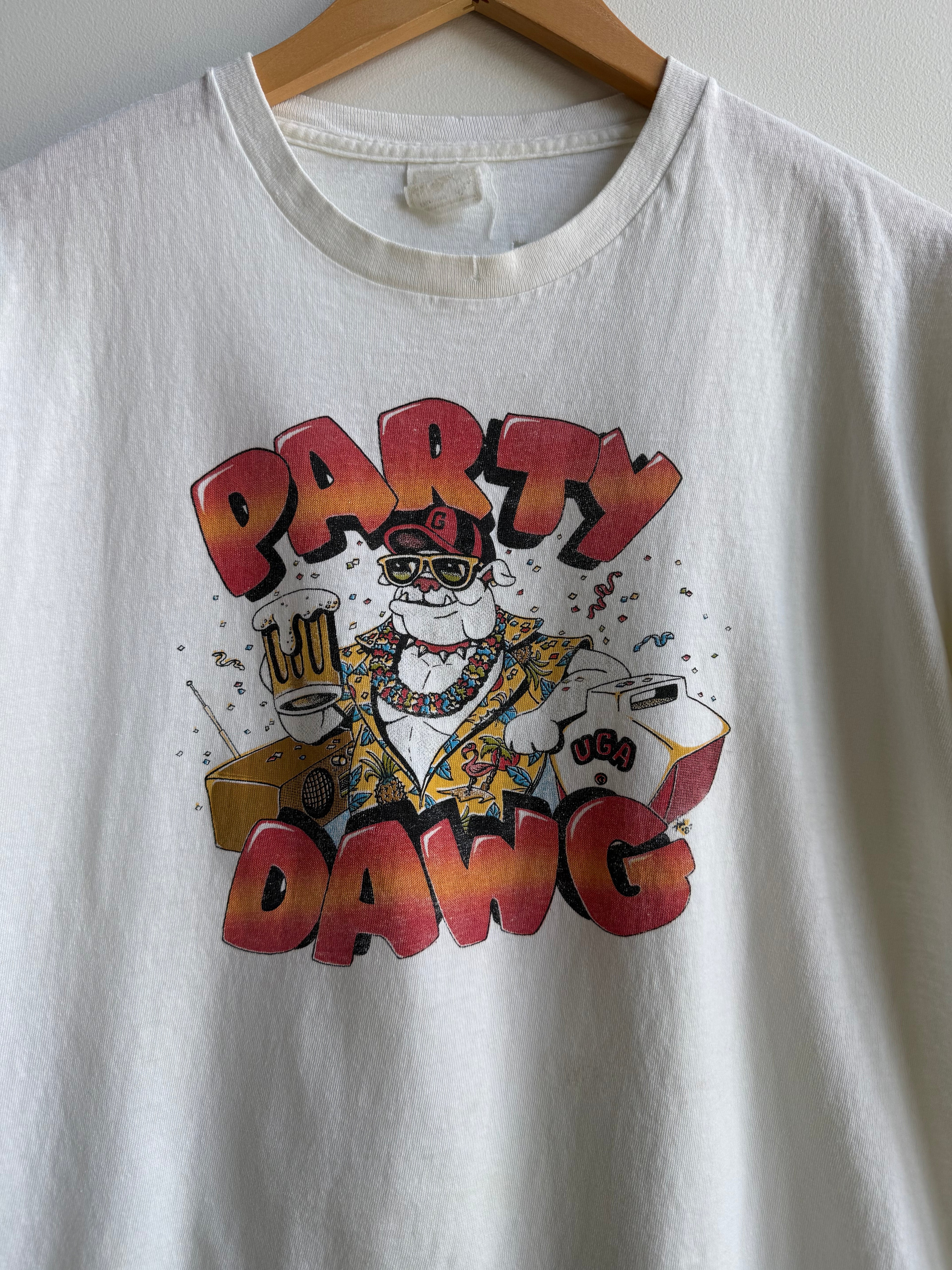 (S) UGA Party Dawg Tee