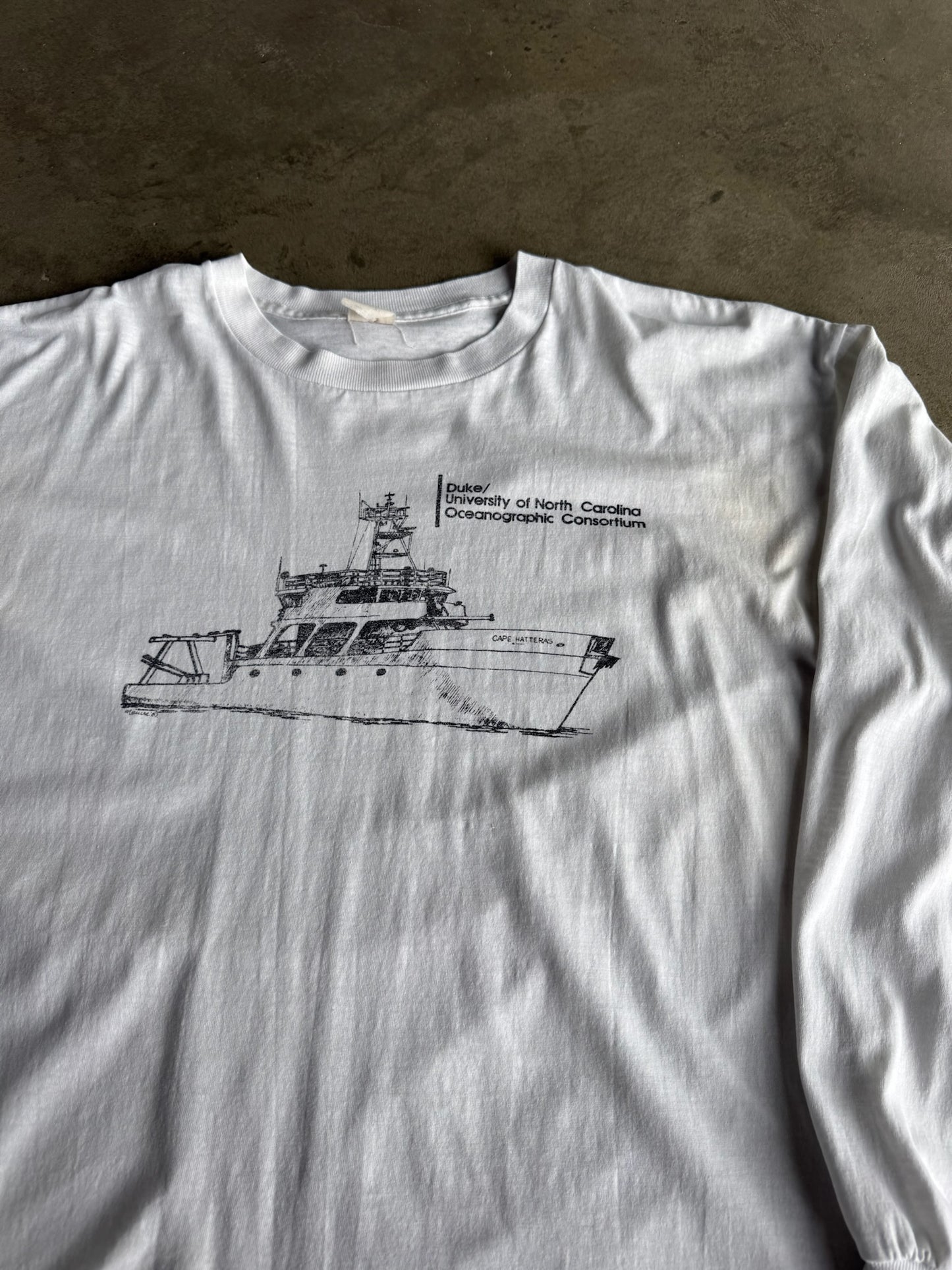 (XL) Duke/NC Oceanographic Tee