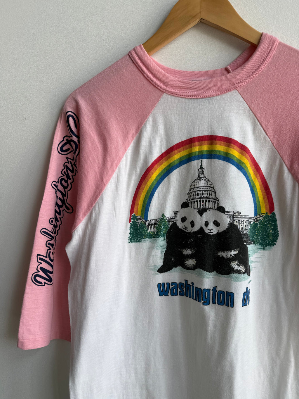 (L) Washington D.C Raglan Tee