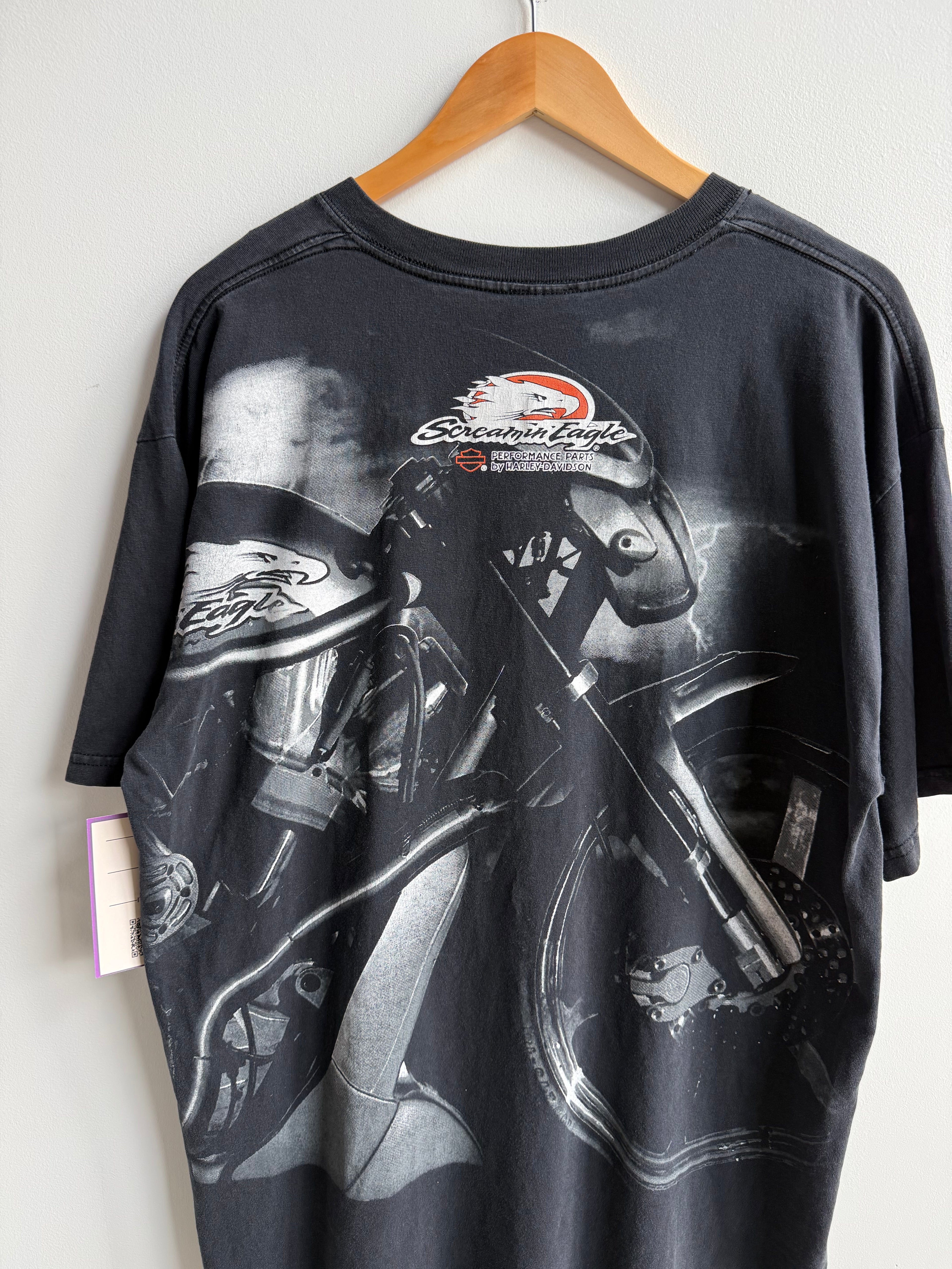 (XL) Harley Davidson All Over Print Tee
